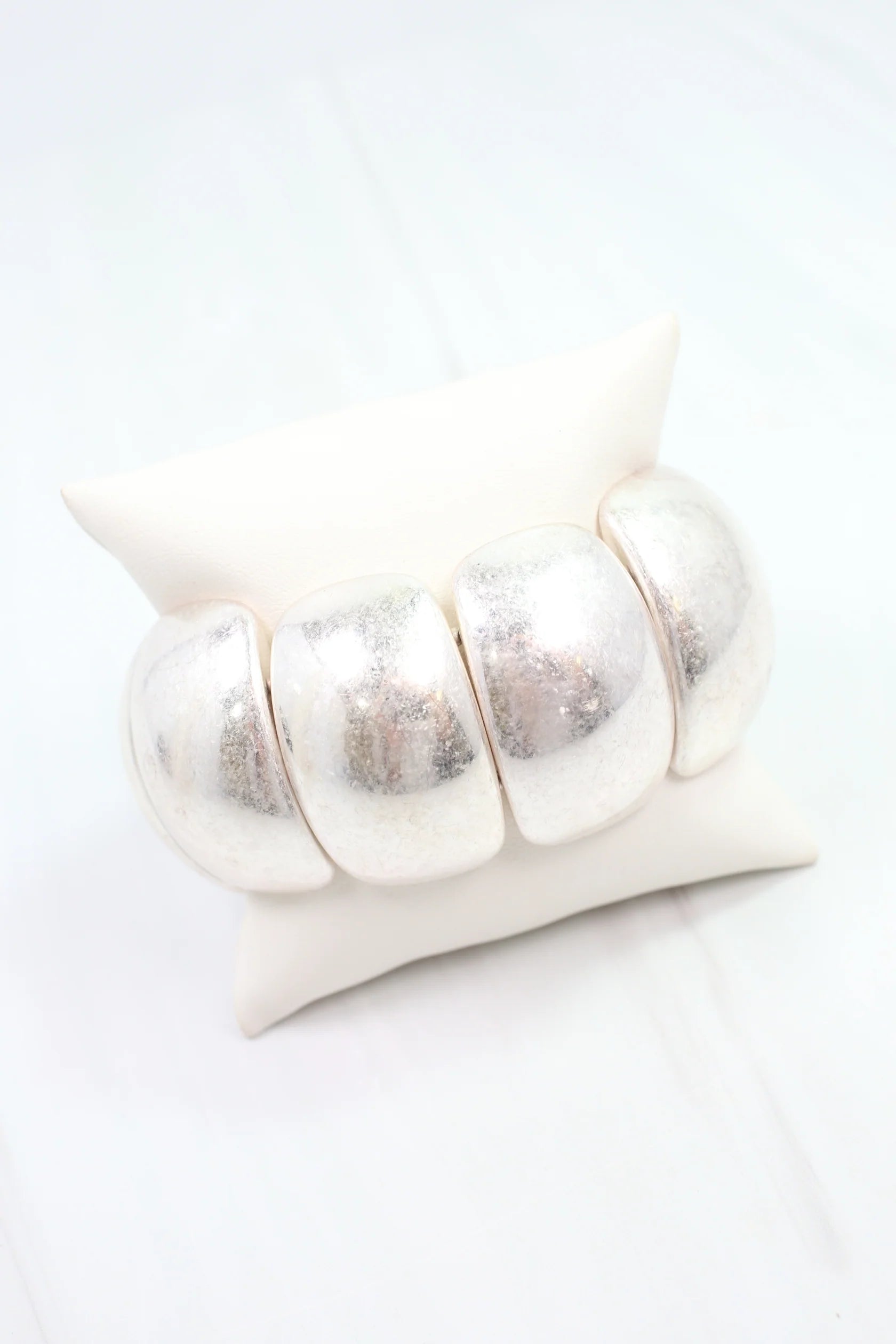 Silver Stretch Bracelet
