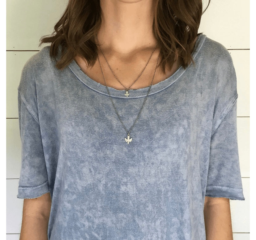Sterling Silver “Baby Bird" Necklace