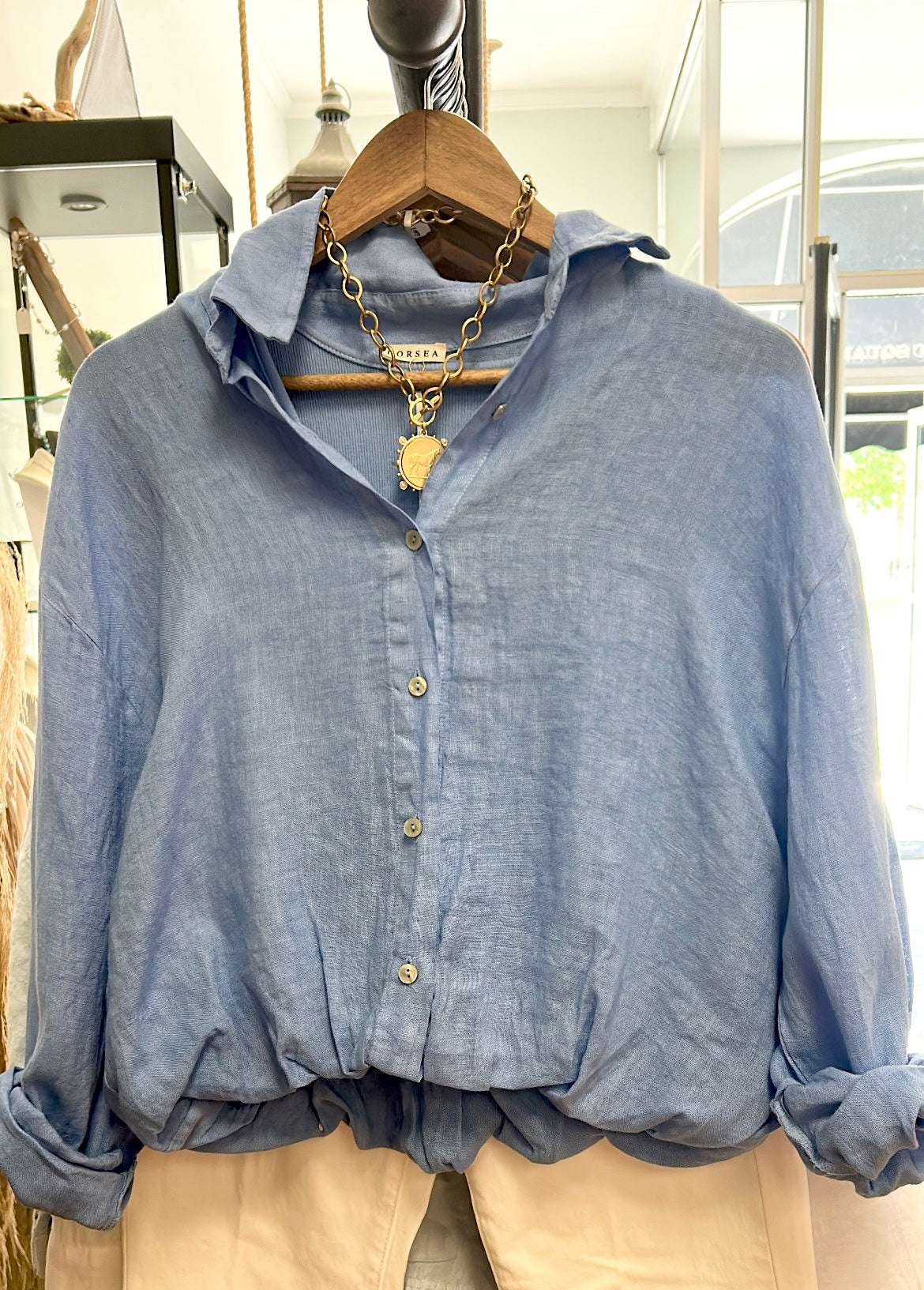 Bubble Linen Built in Tank