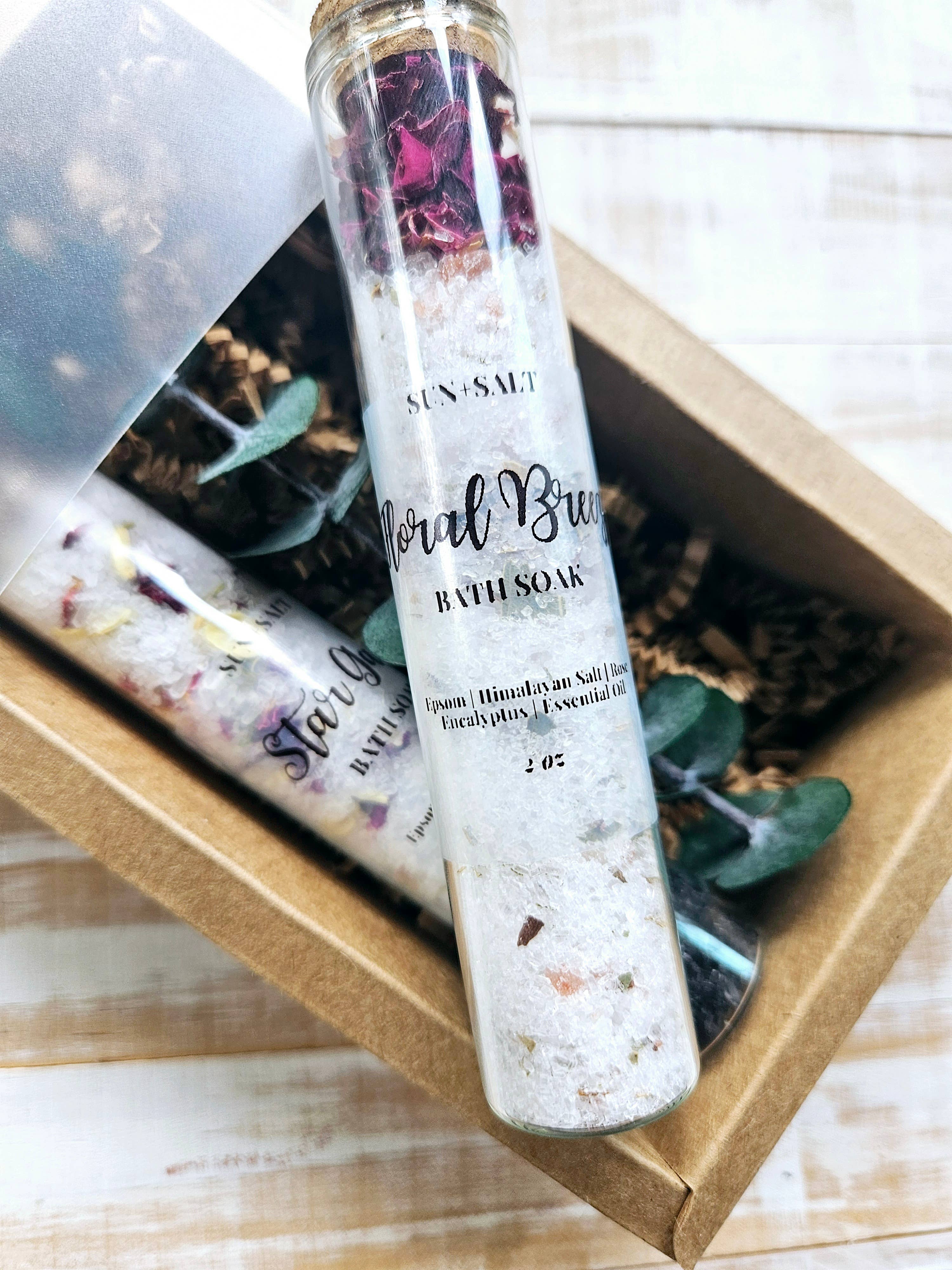 Bath Salt Gift Set - Bath Soak