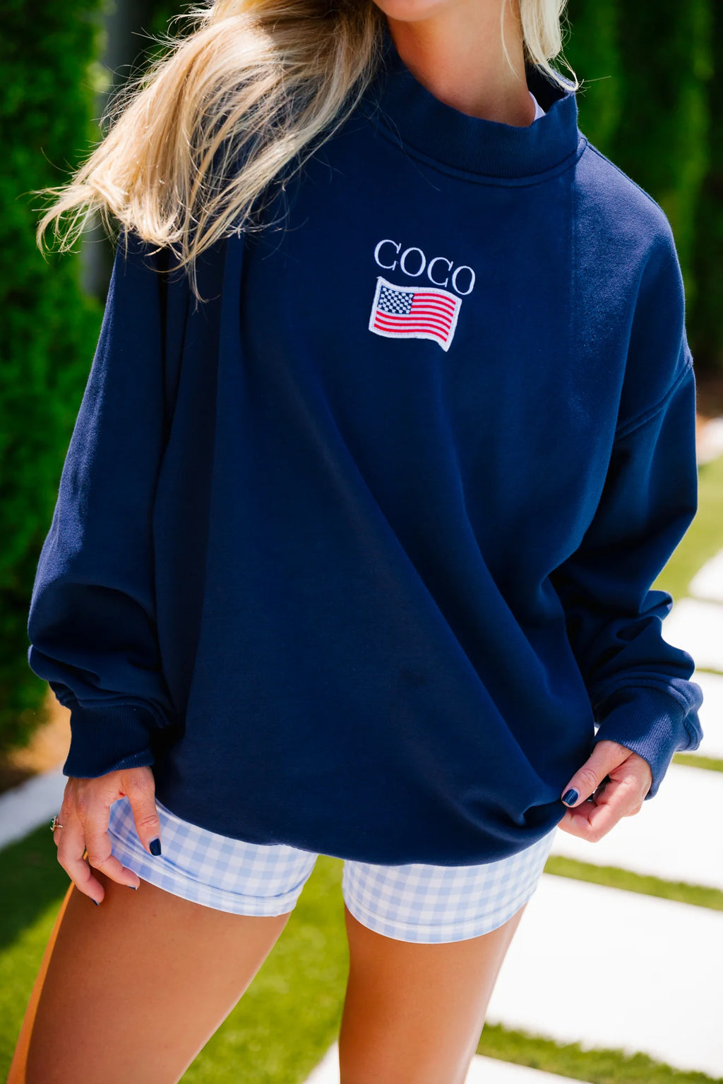 Coco Mockneck - American Flag