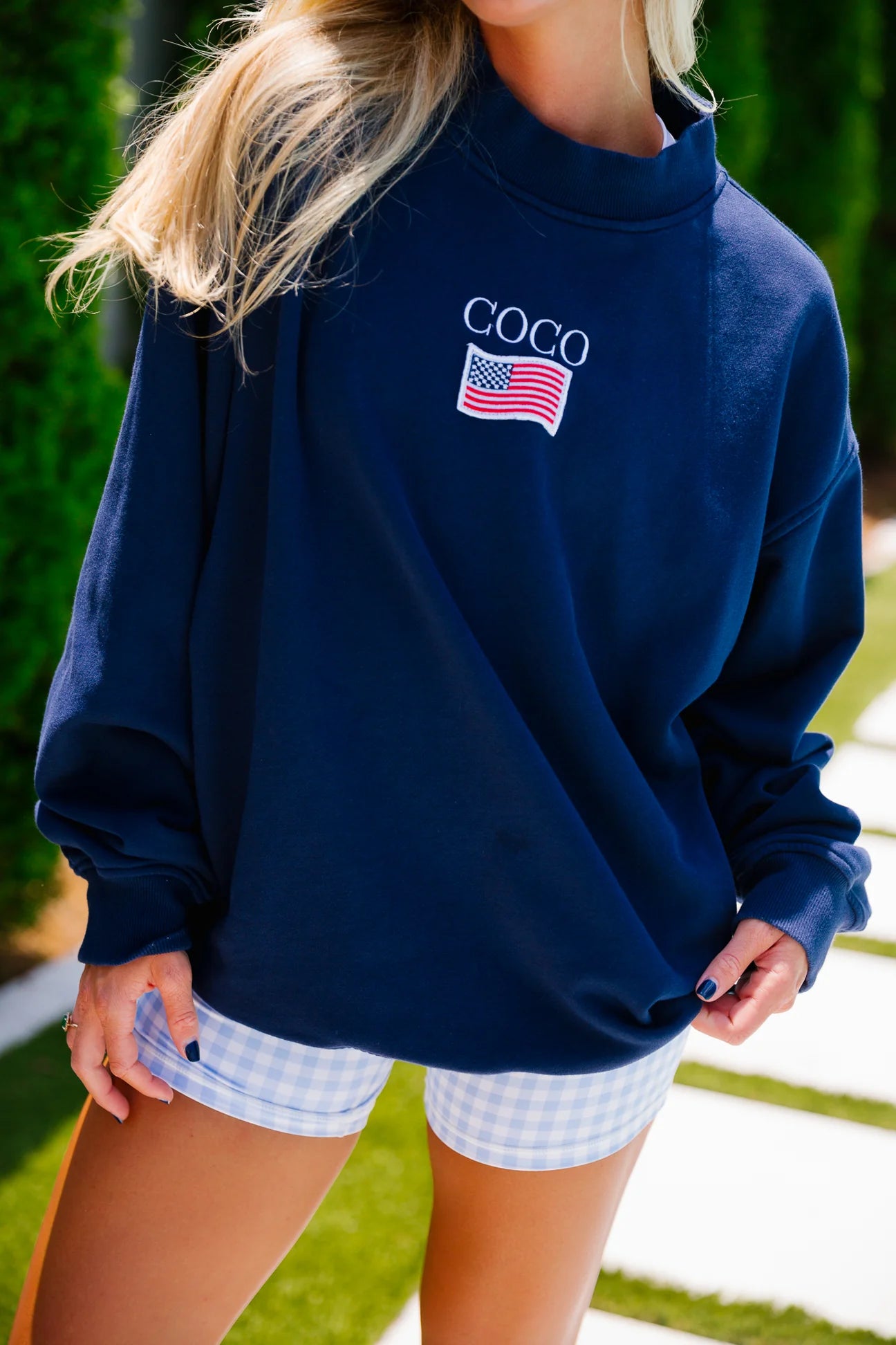 Coco Mockneck - American Flag