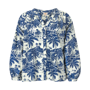 Tropical Toile Lucia Top