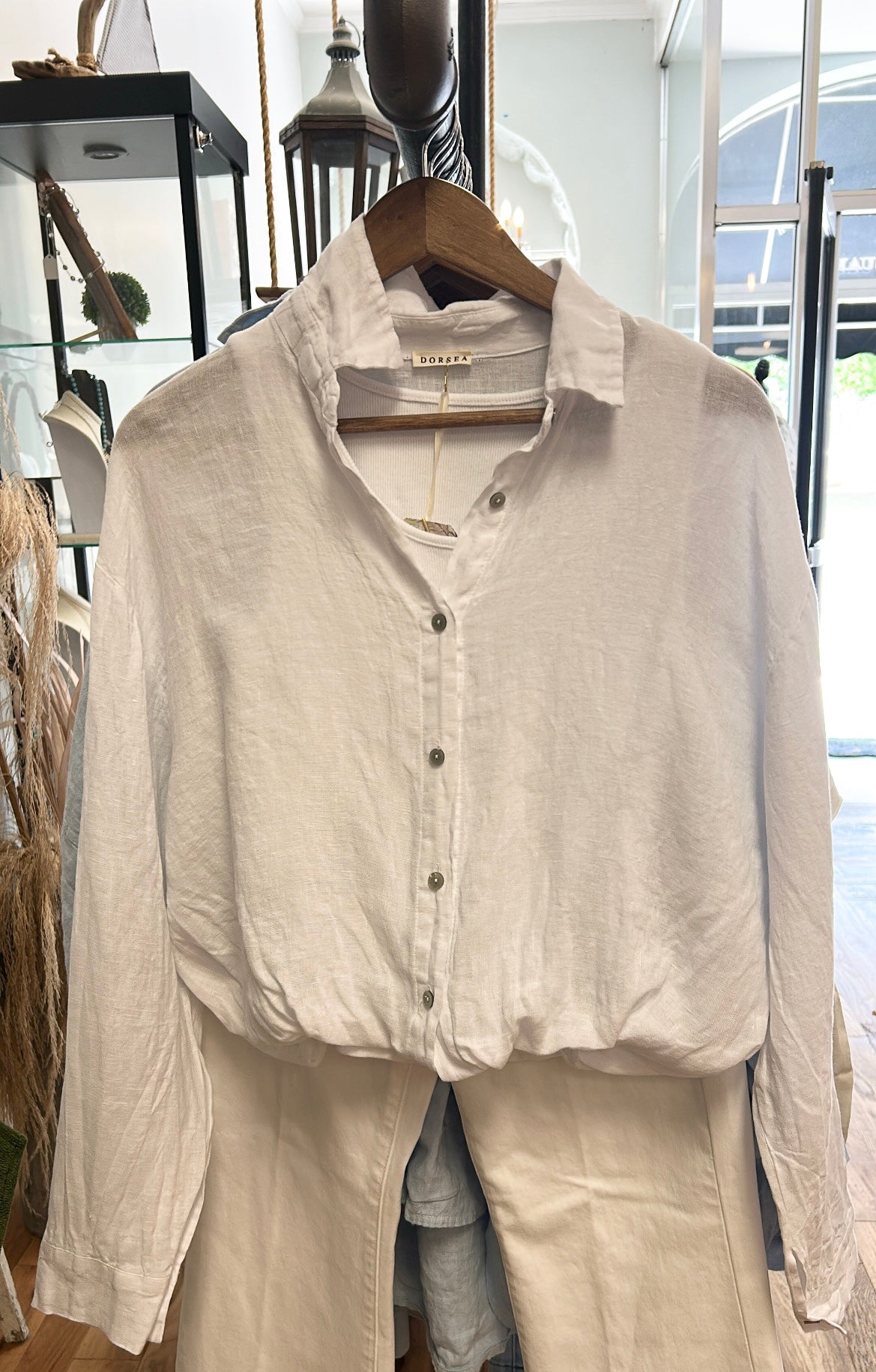 Bubble Linen Built in Tank