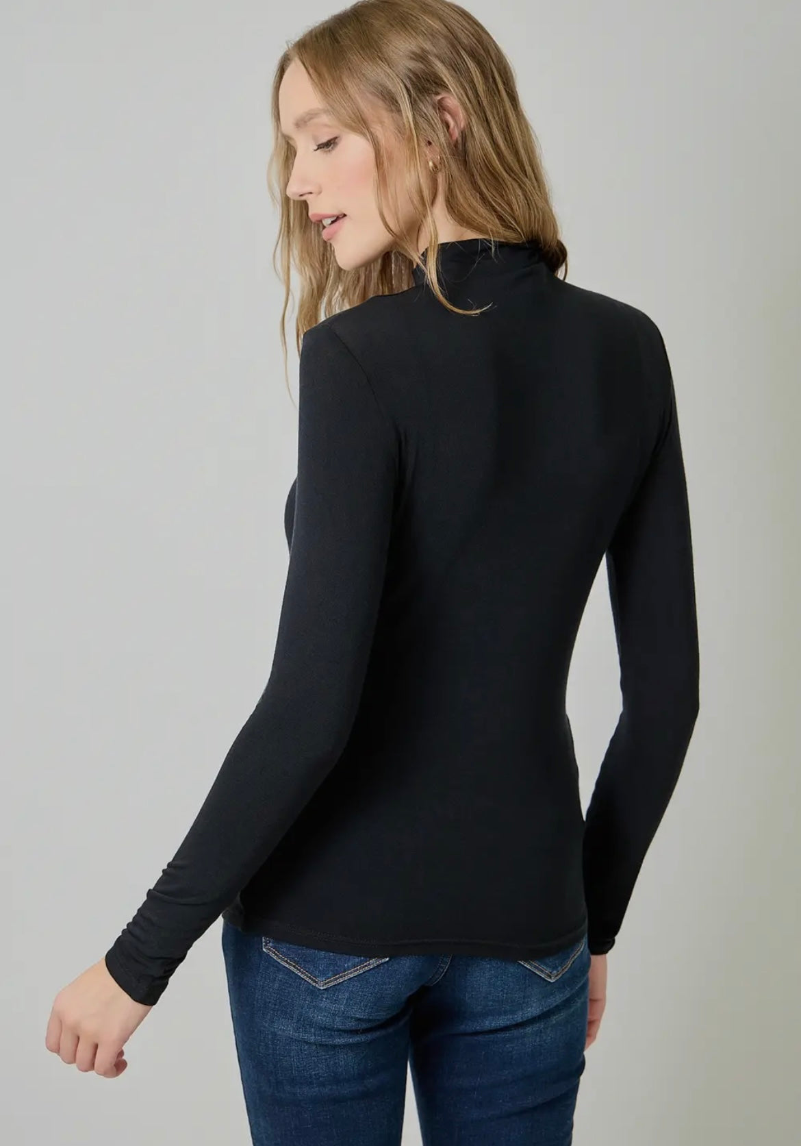 Essential Mock Neck Top