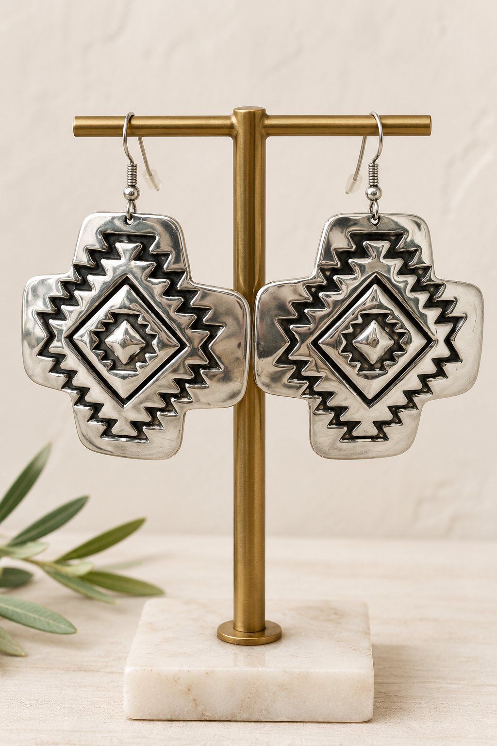 Silver Canyon Earrings