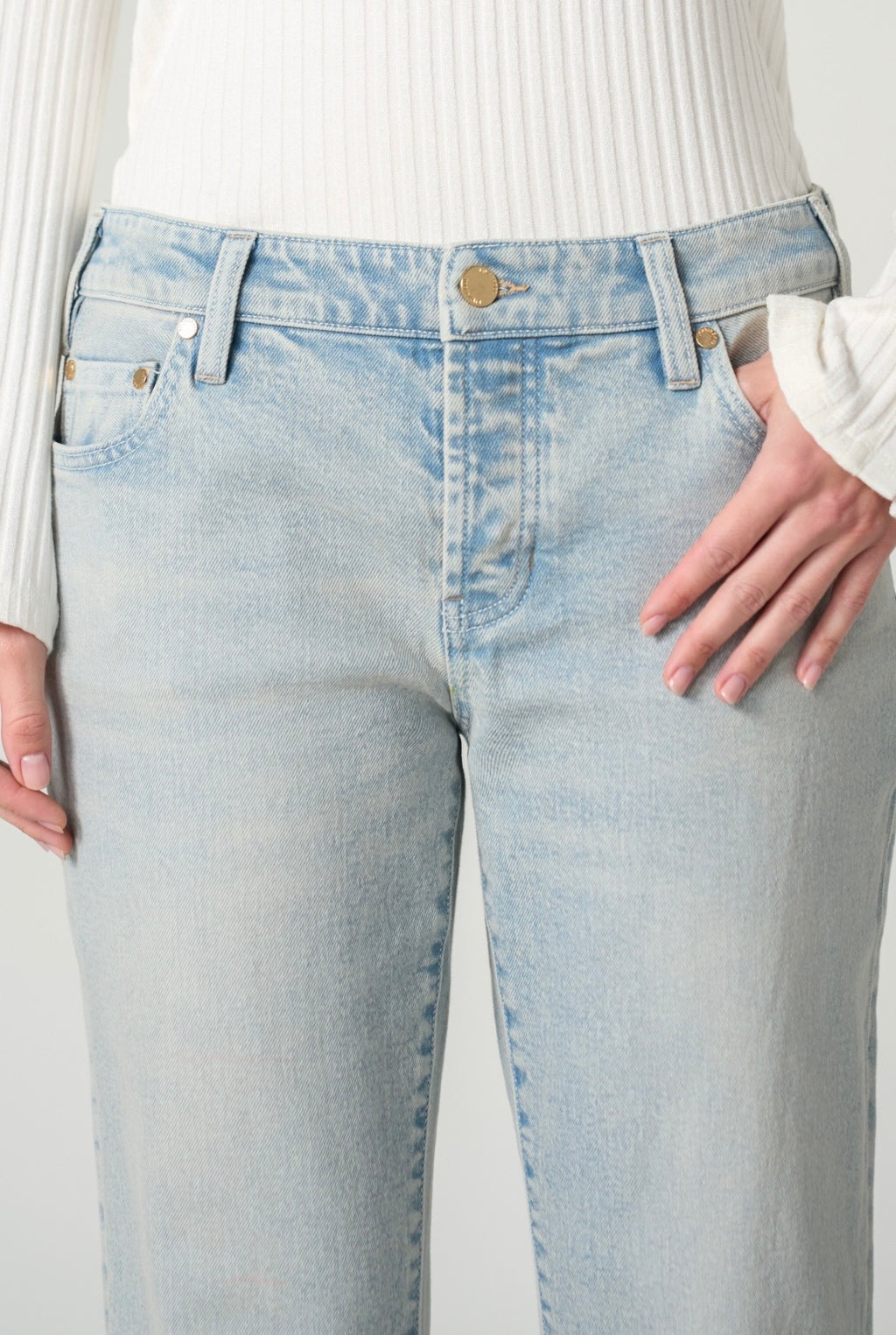 Dakota Low Rise Loose Flare Jeans