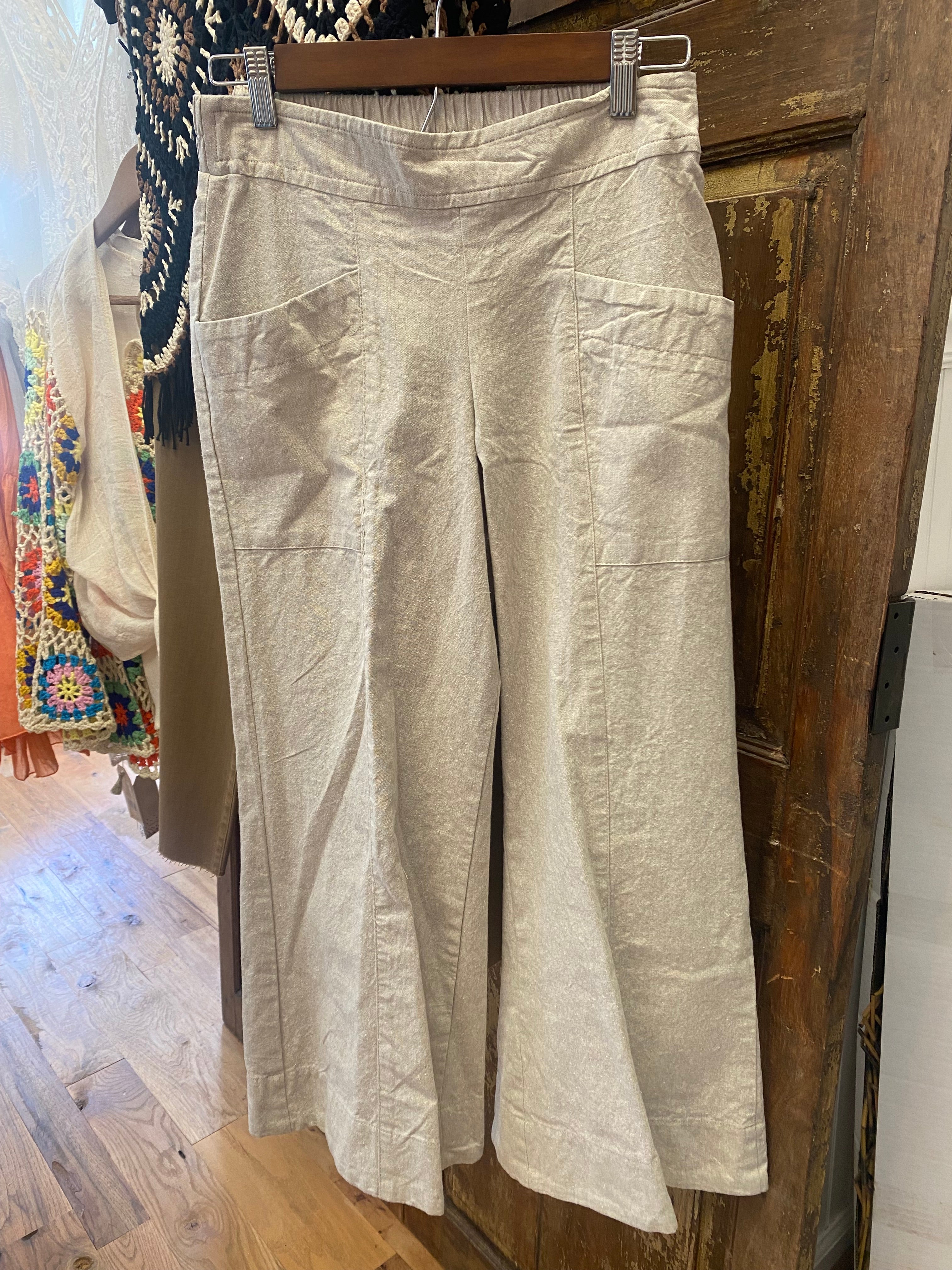 Linen Pocket Pants