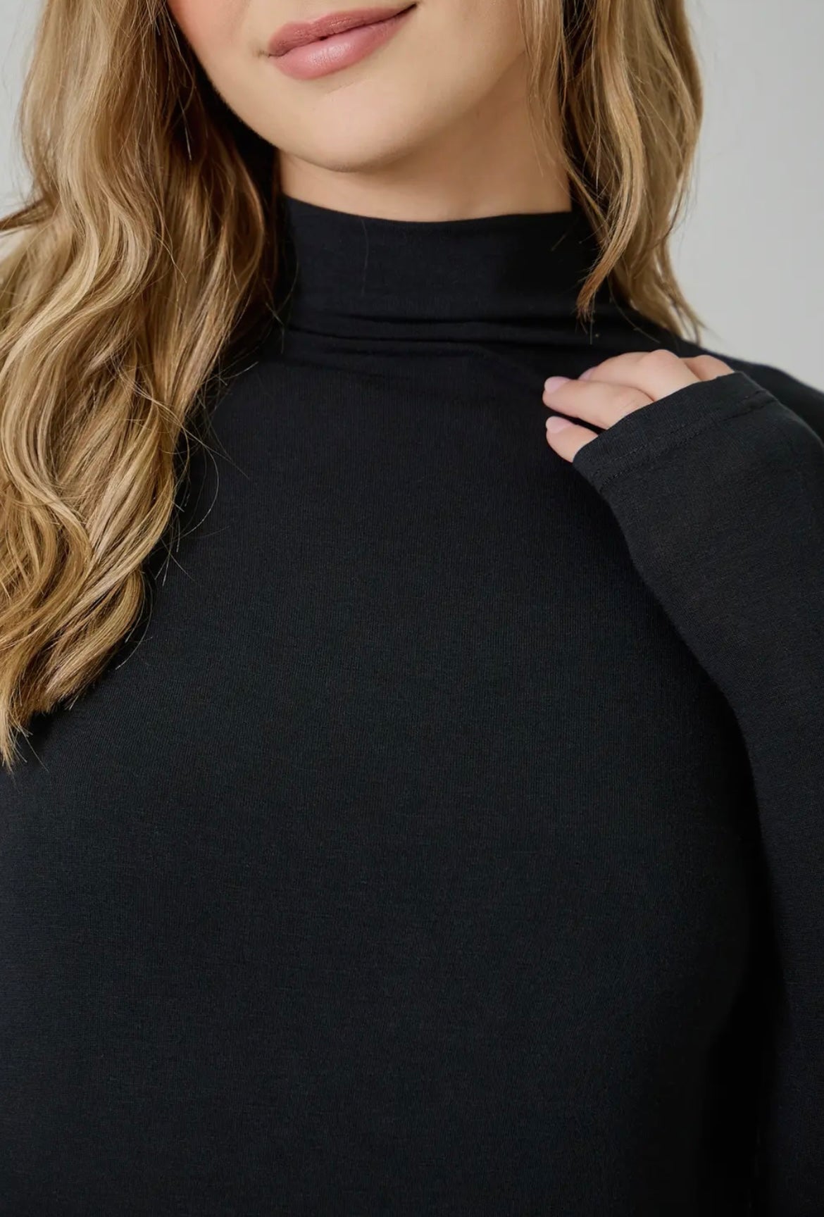 Essential Mock Neck Top