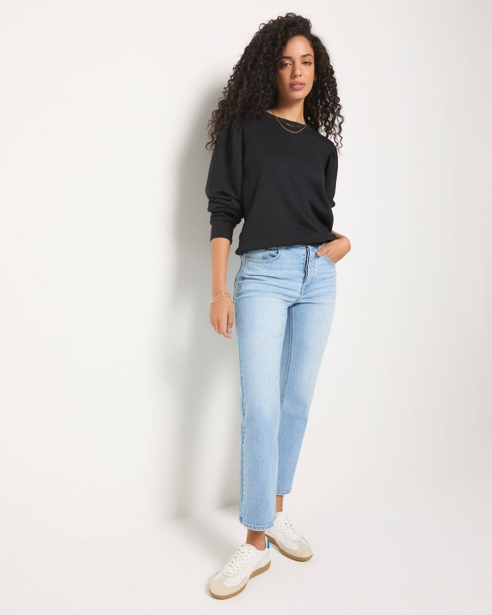 Harbor Puff Sleeve Sweatshirt