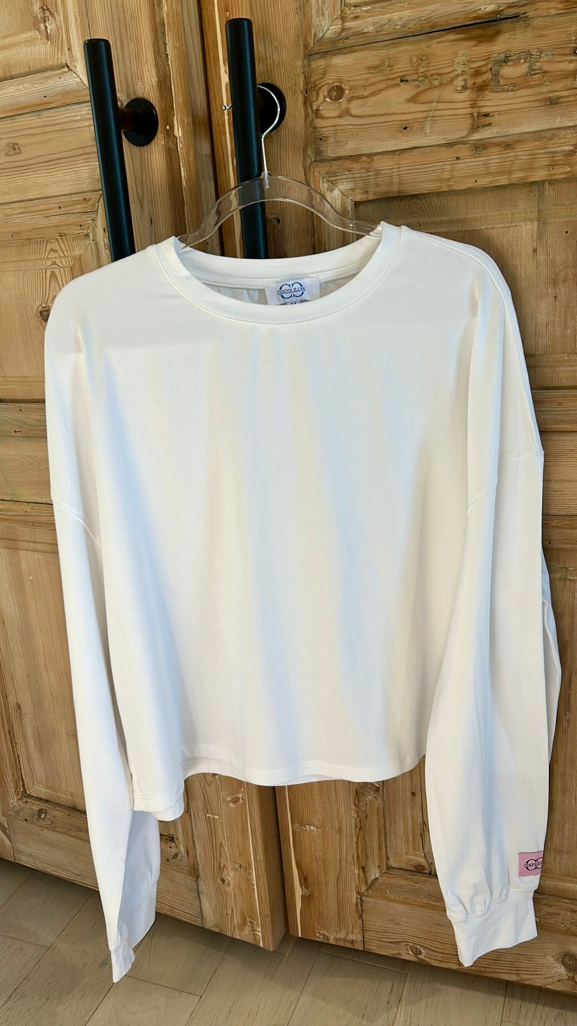 Long Sleeve White Tee