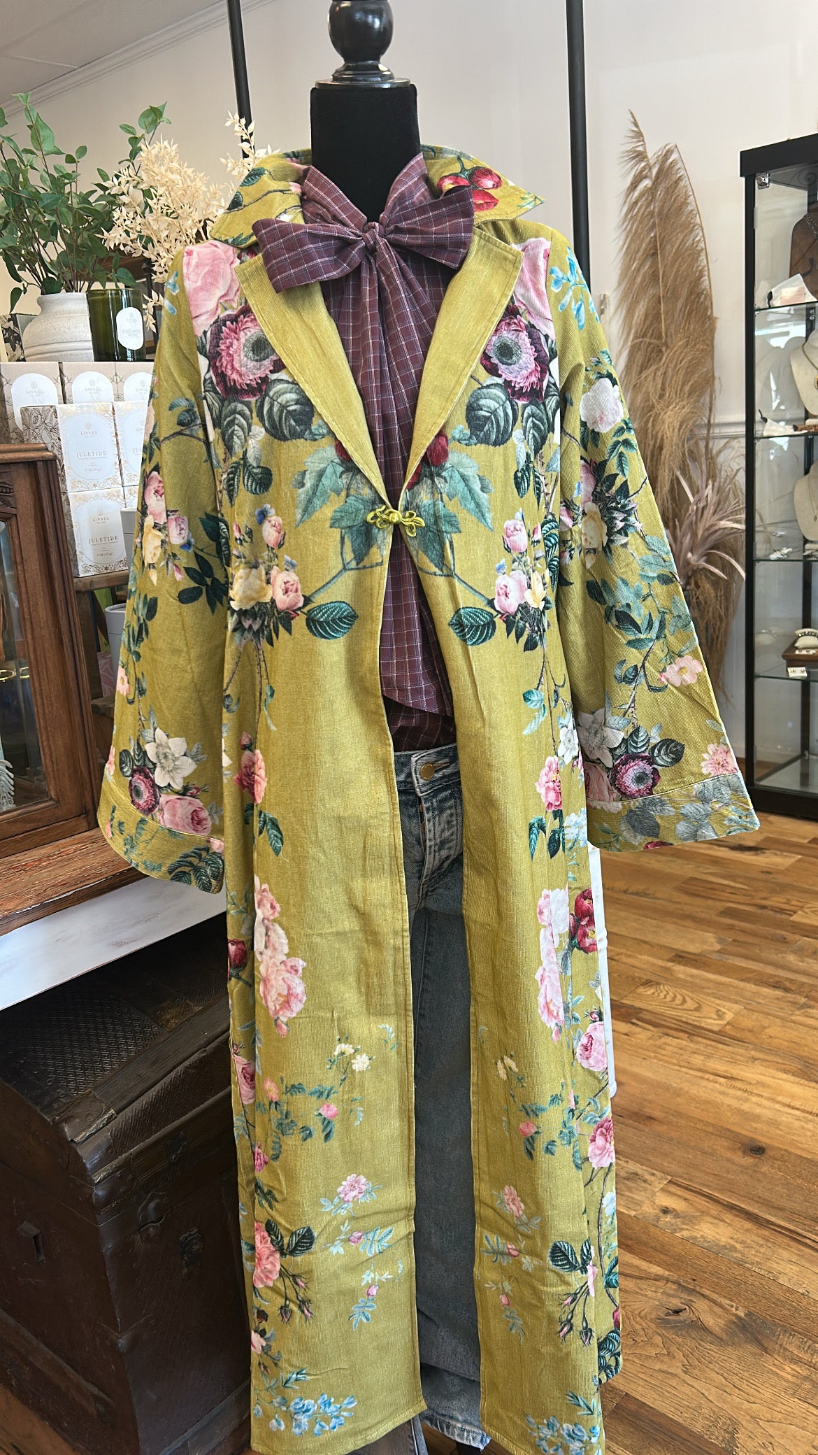 Eleanor Botanical Floral Duster