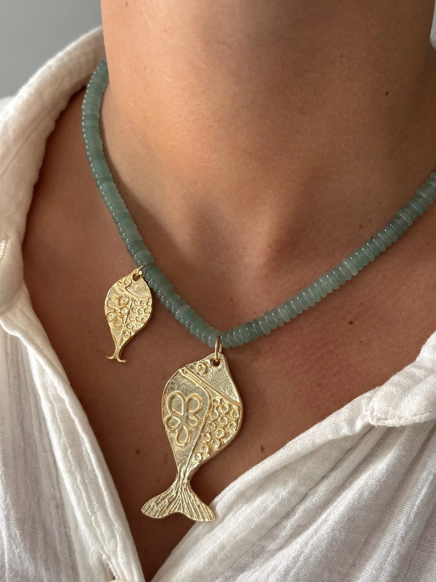 Mother Fish Necklace