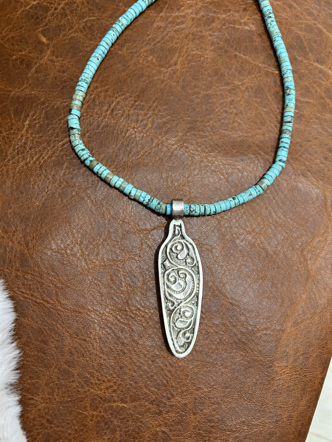 Teton Feather Pendant Necklace