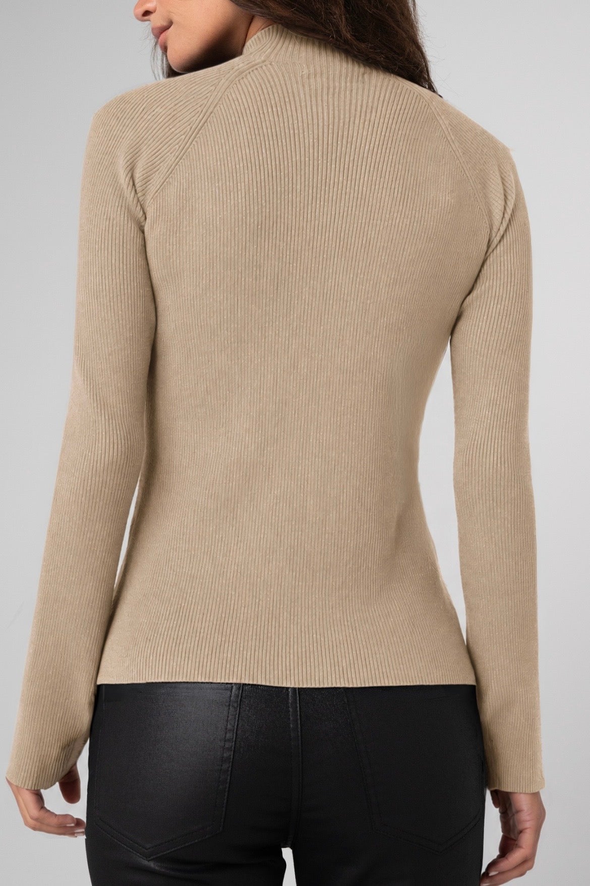 Long Sleeve Turtleneck Sweater