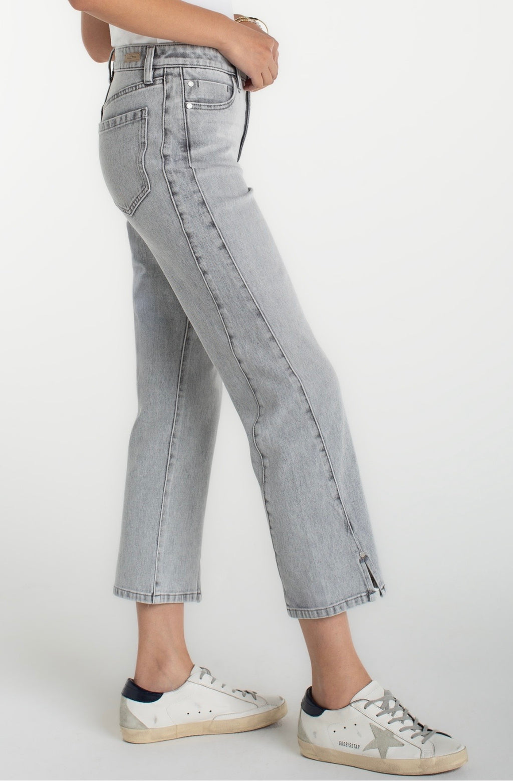 Kennedy Straight w/ Seaming Detail and Slit