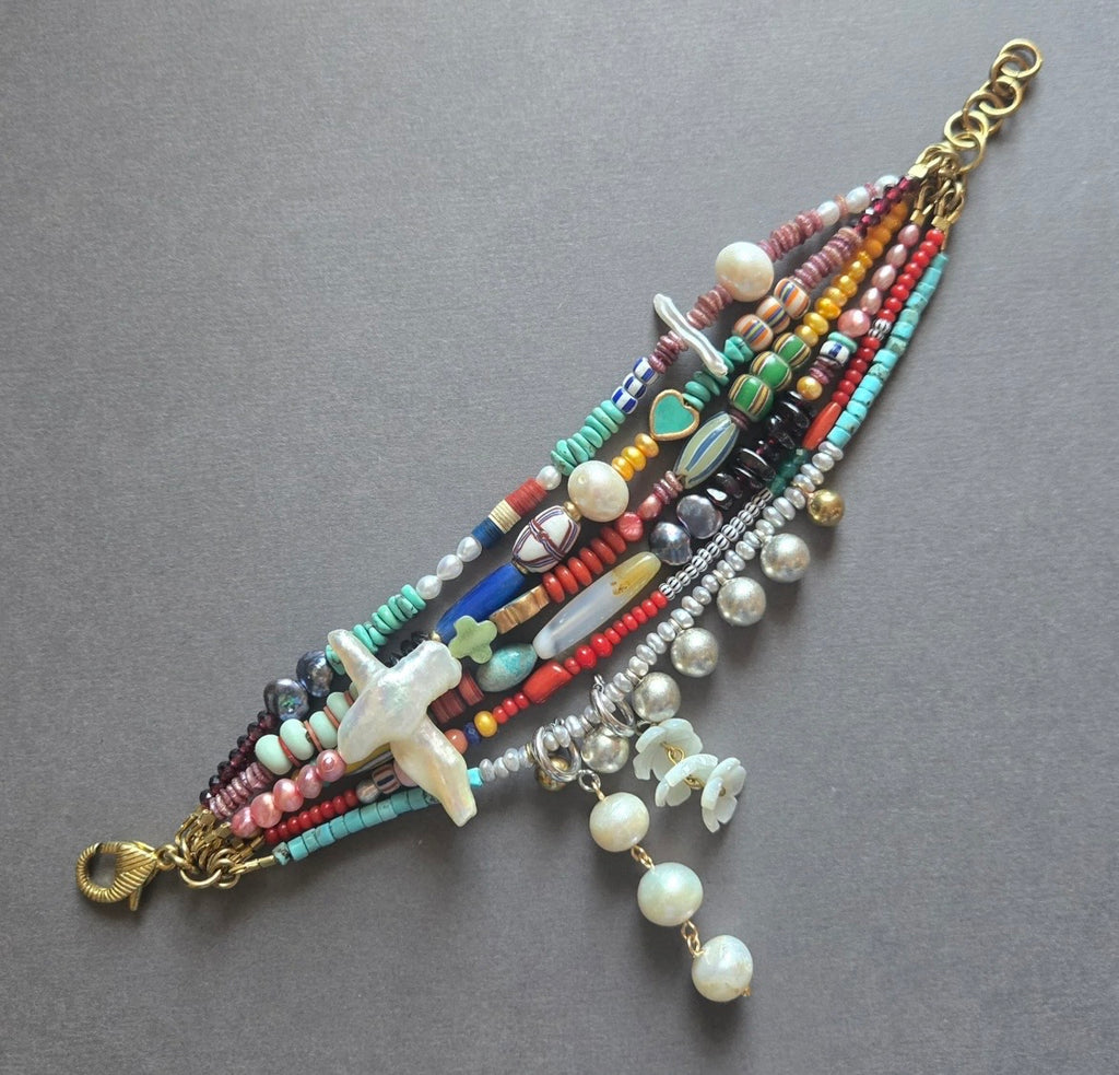Pearl Beaded Bracelet 6598