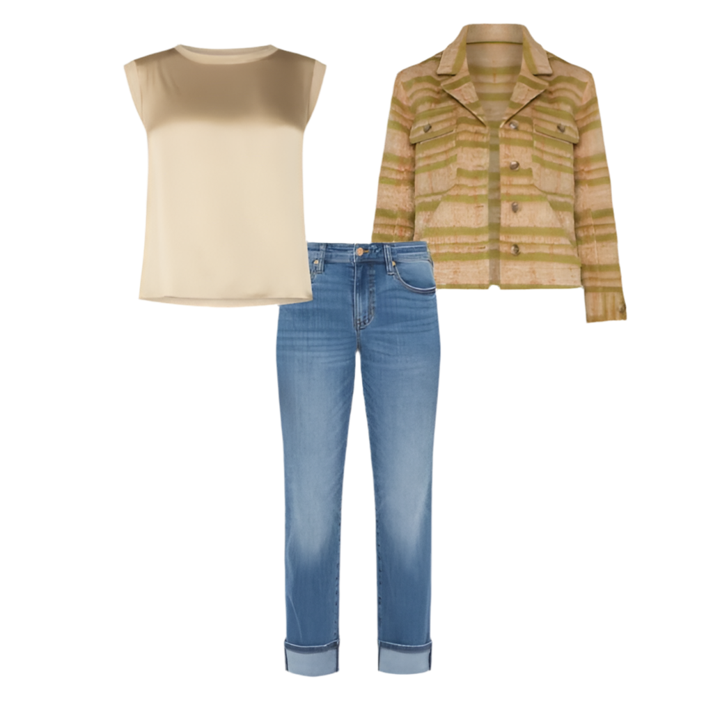 Button Front Boxy Shacket