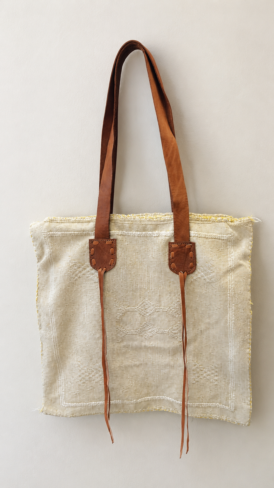 Cactus Silk Artisan Tote Bag C2