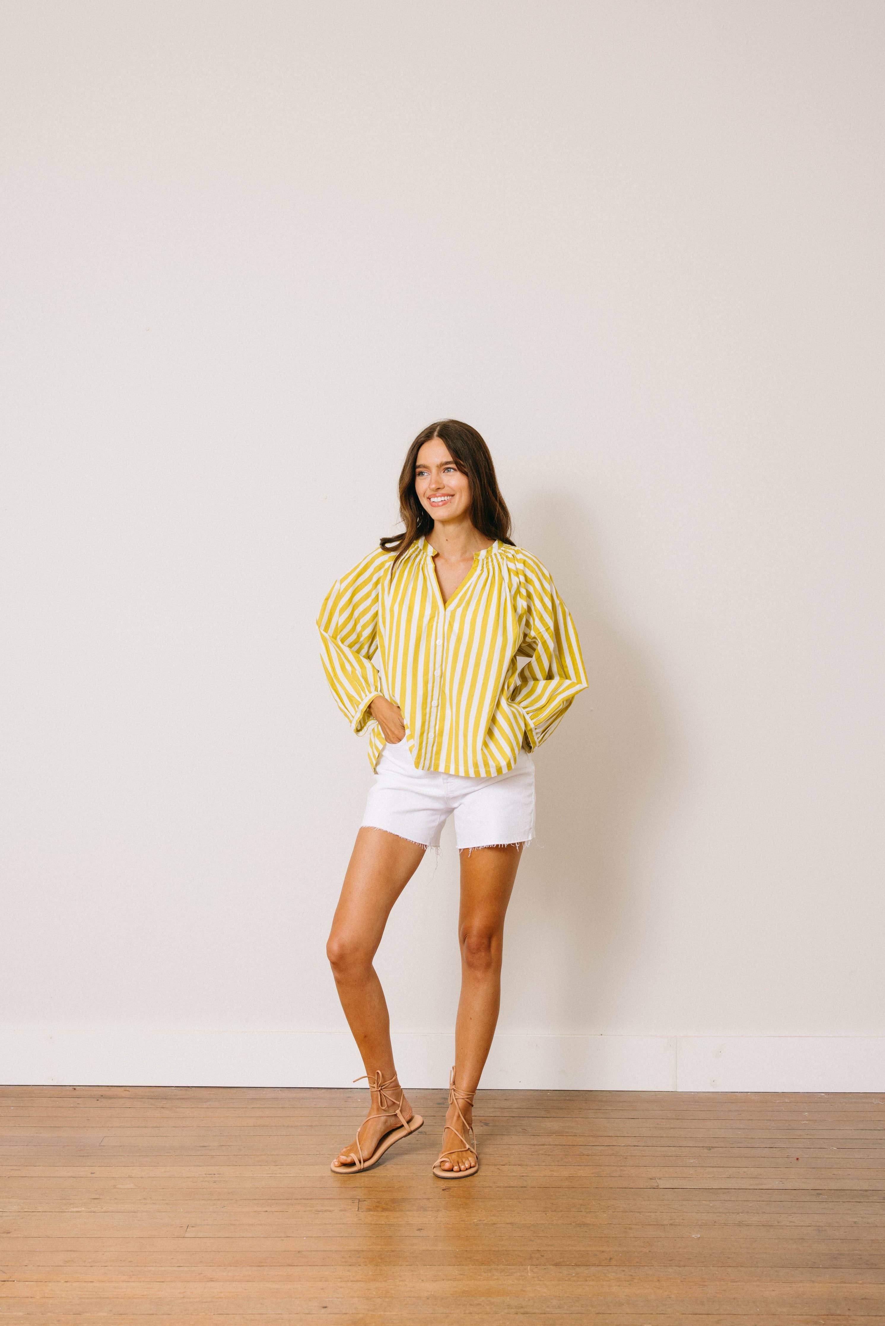 Ochre Daydreamer Lucia Top