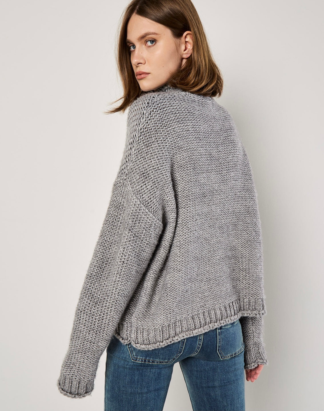 Oversized Chunky Knit Sweater