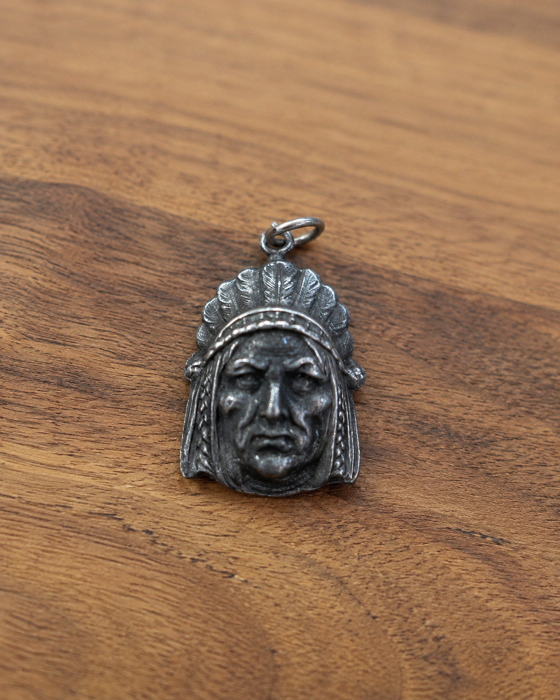 Vintage-Inspired Headdress Pendant A4