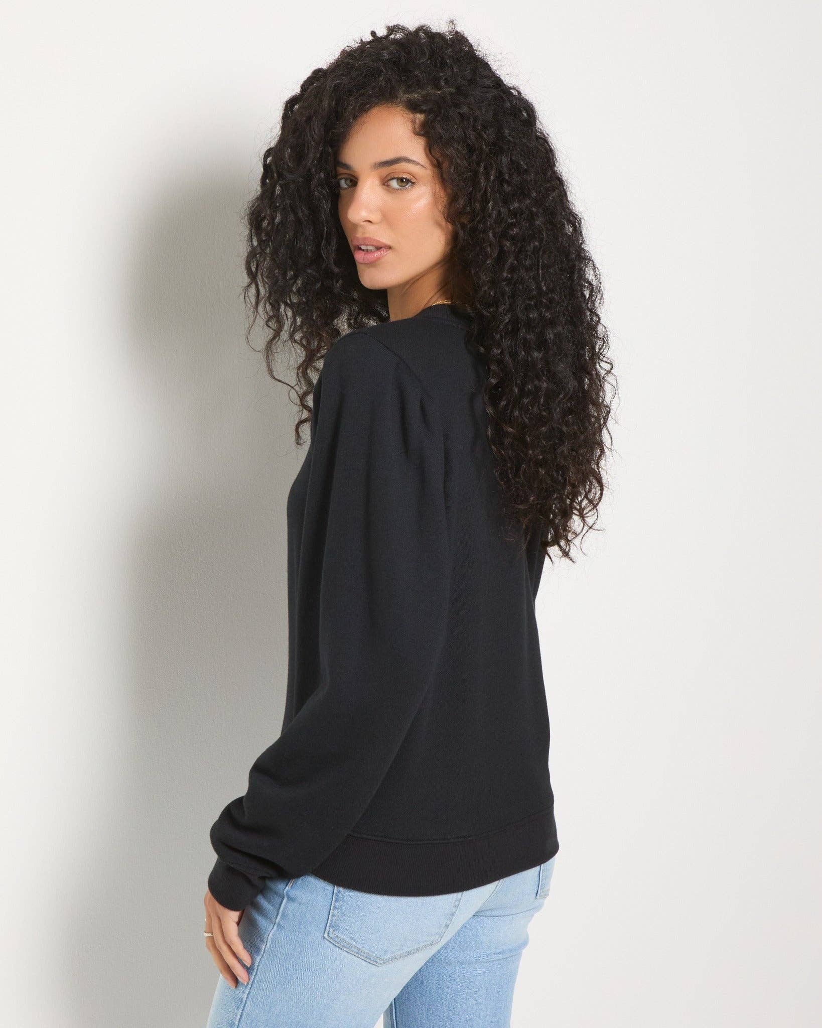 Harbor Puff Sleeve Sweatshirt
