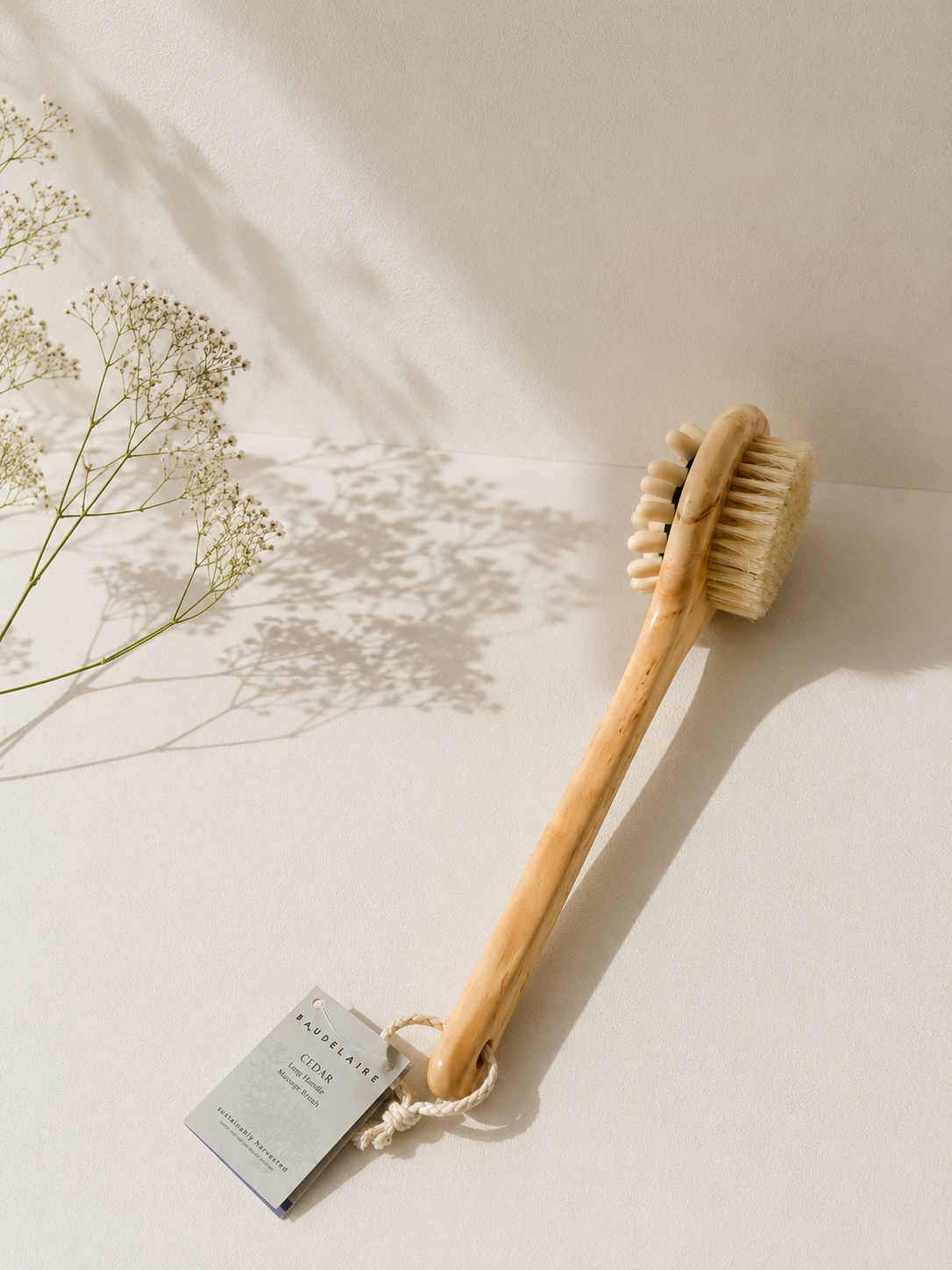 Cedar 13” Massage Brush