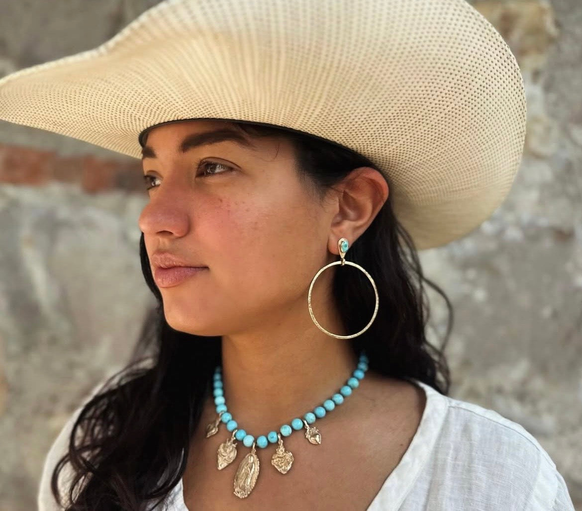 Turquoise Guadalupe Necklace