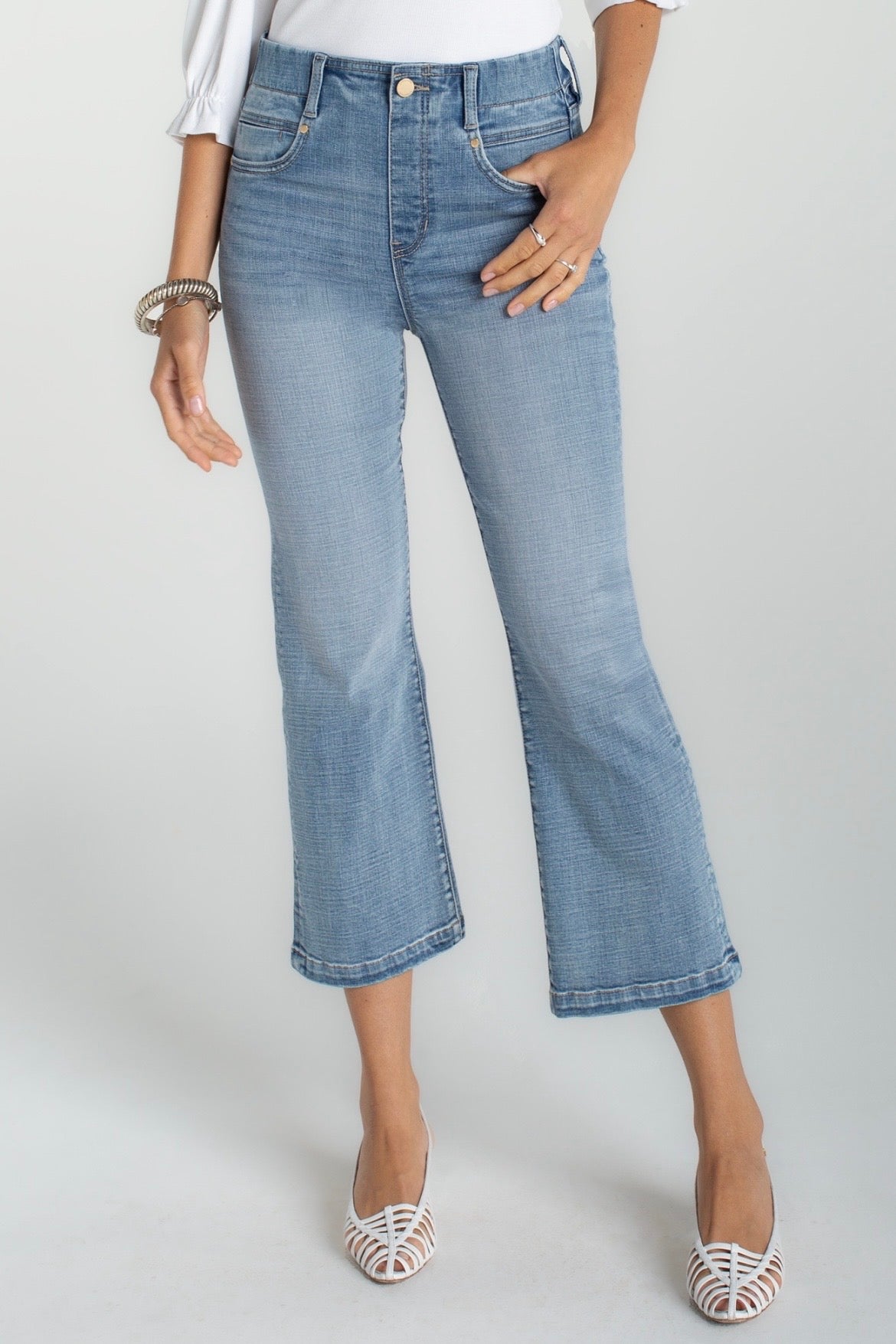 The Gia Glider® Crop Flare W/ Tulip Back
