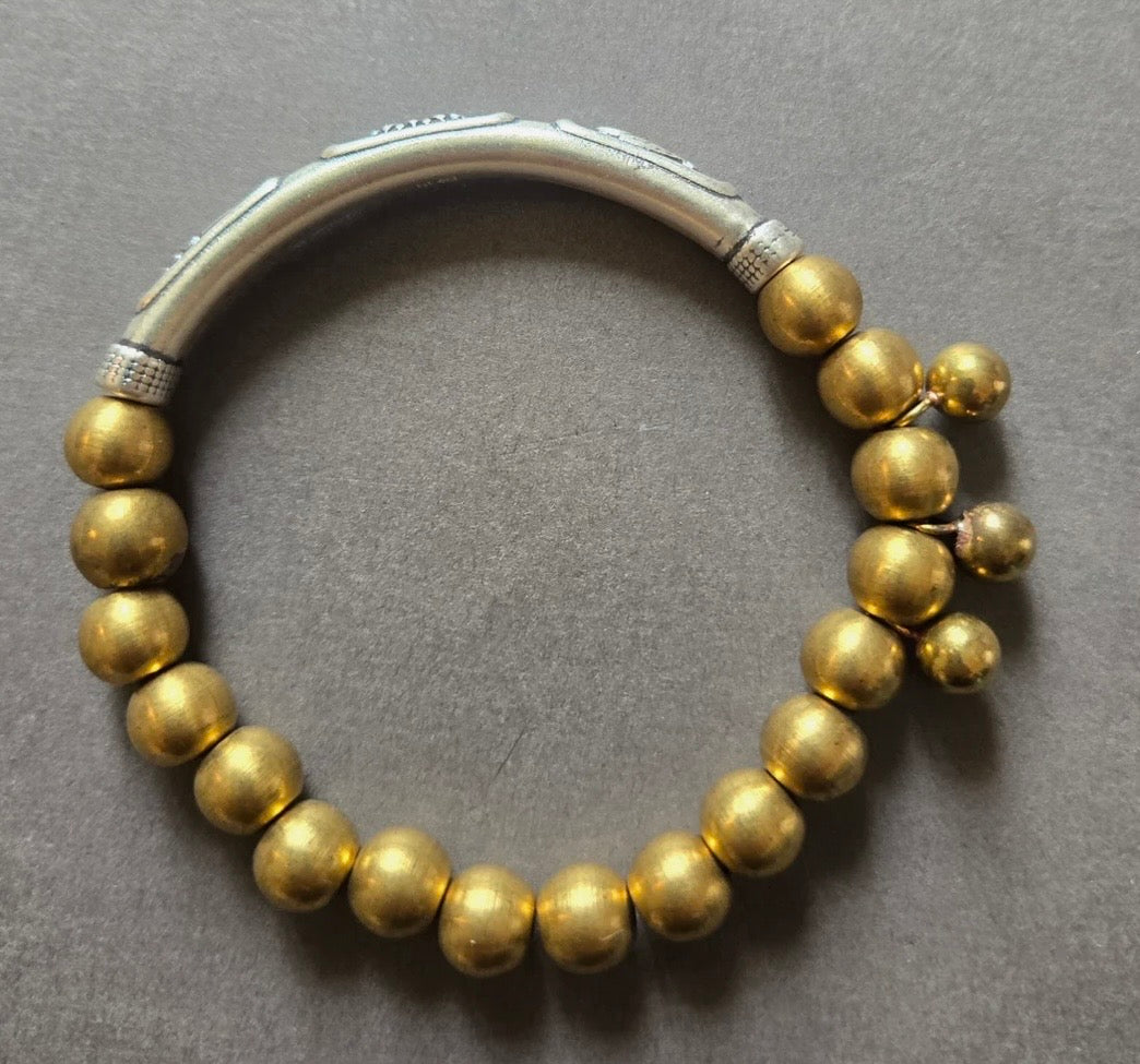 East African Brass Bracelet