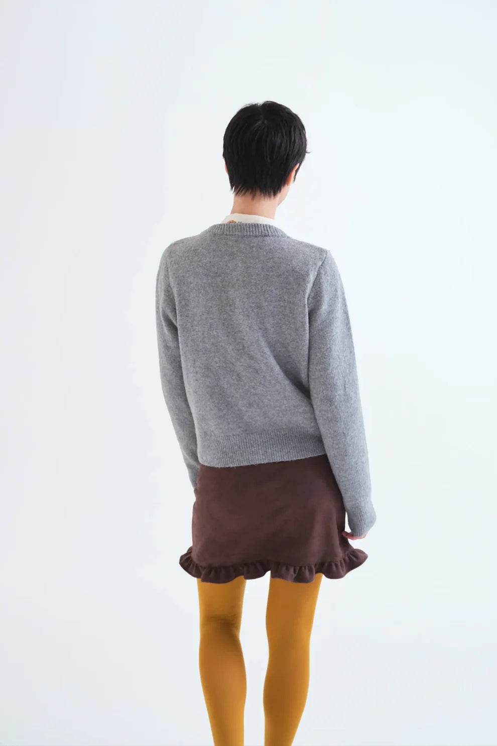 Grey Knitted Sweater