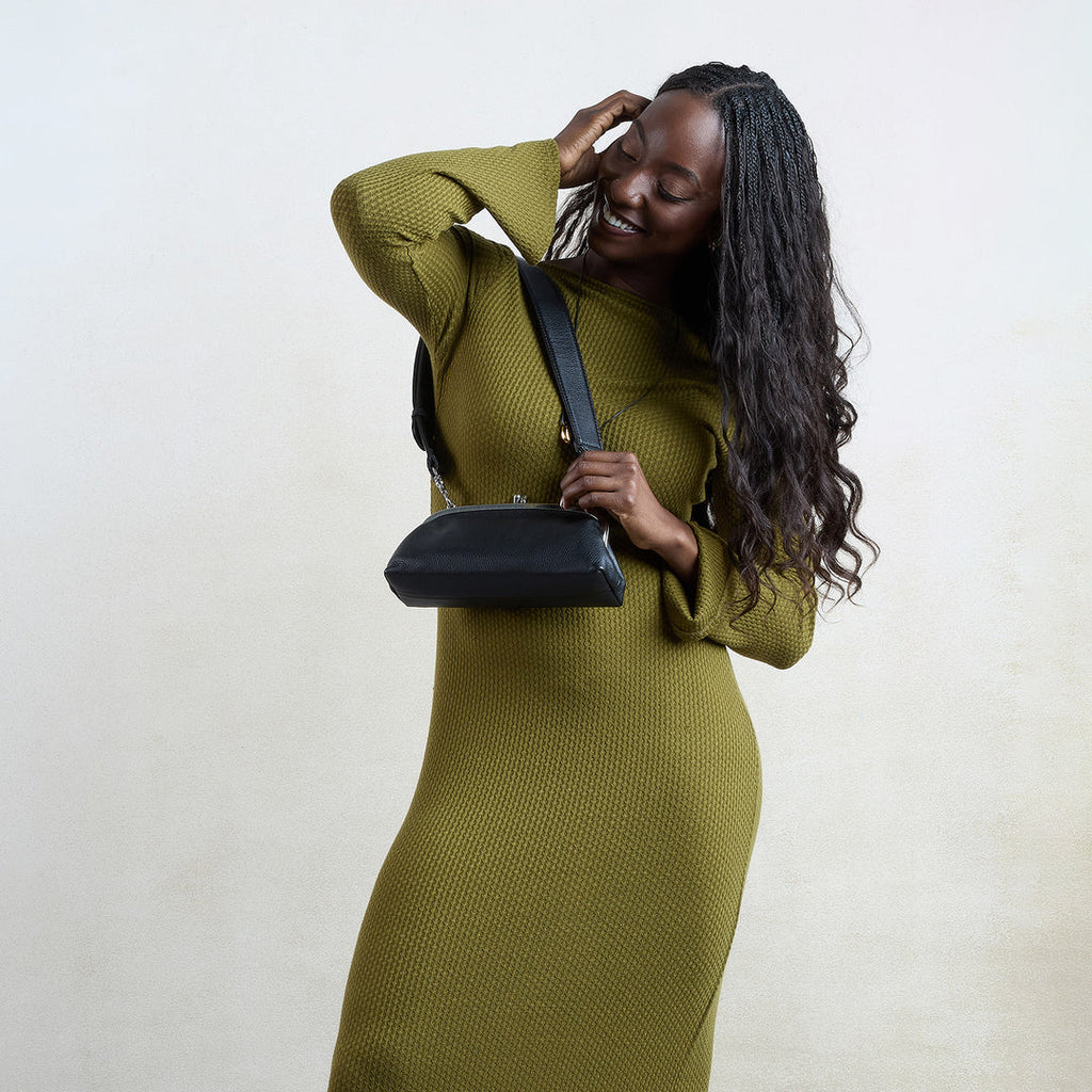 Alba Frame Small Shoulder Bag