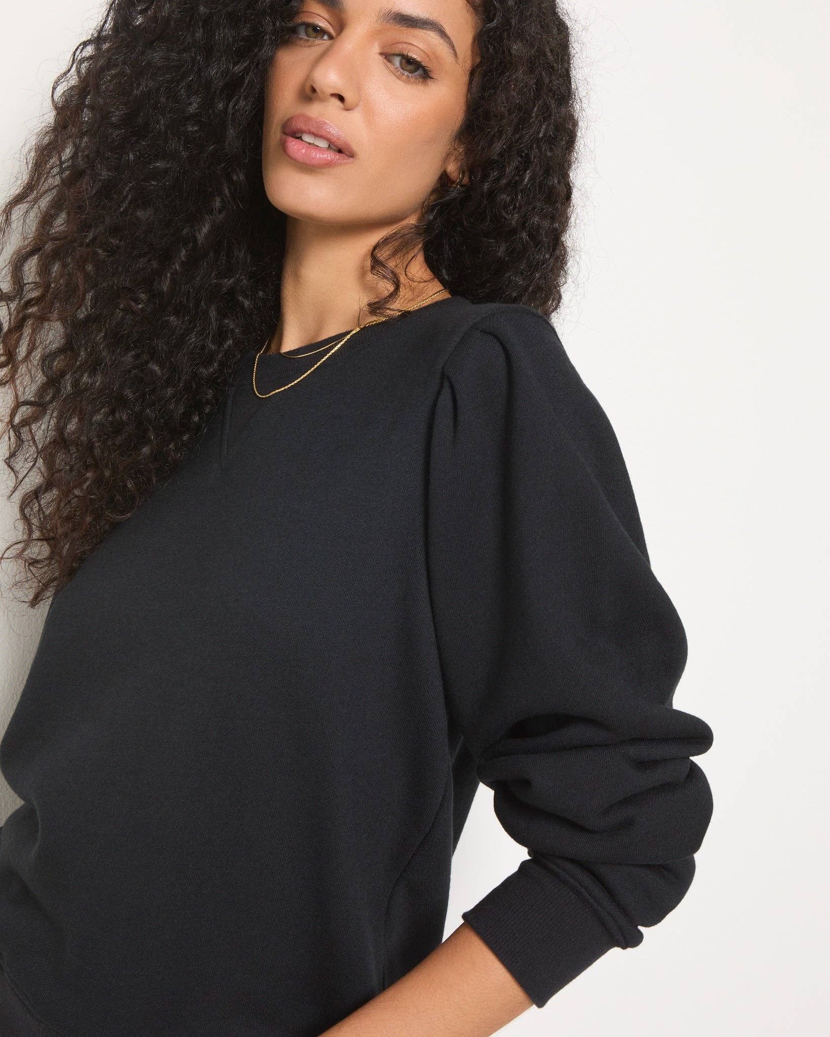 Harbor Puff Sleeve Sweatshirt