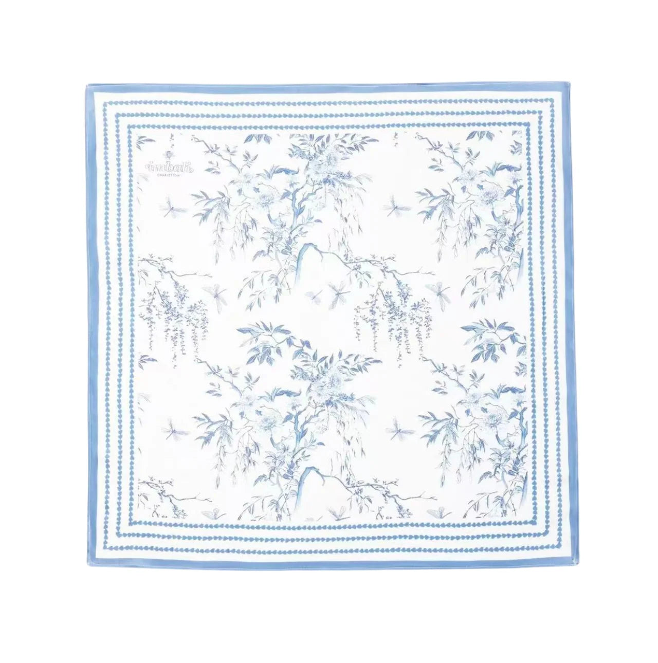 Dragonfly Dream Scarf 25x25" | Lowcountry Nature Print