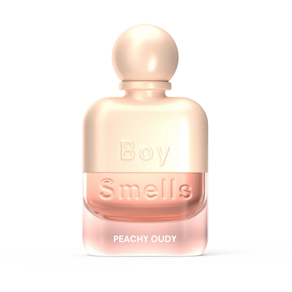 Peachy Oudy
Sweet succulence meets luxe, earthy oud.