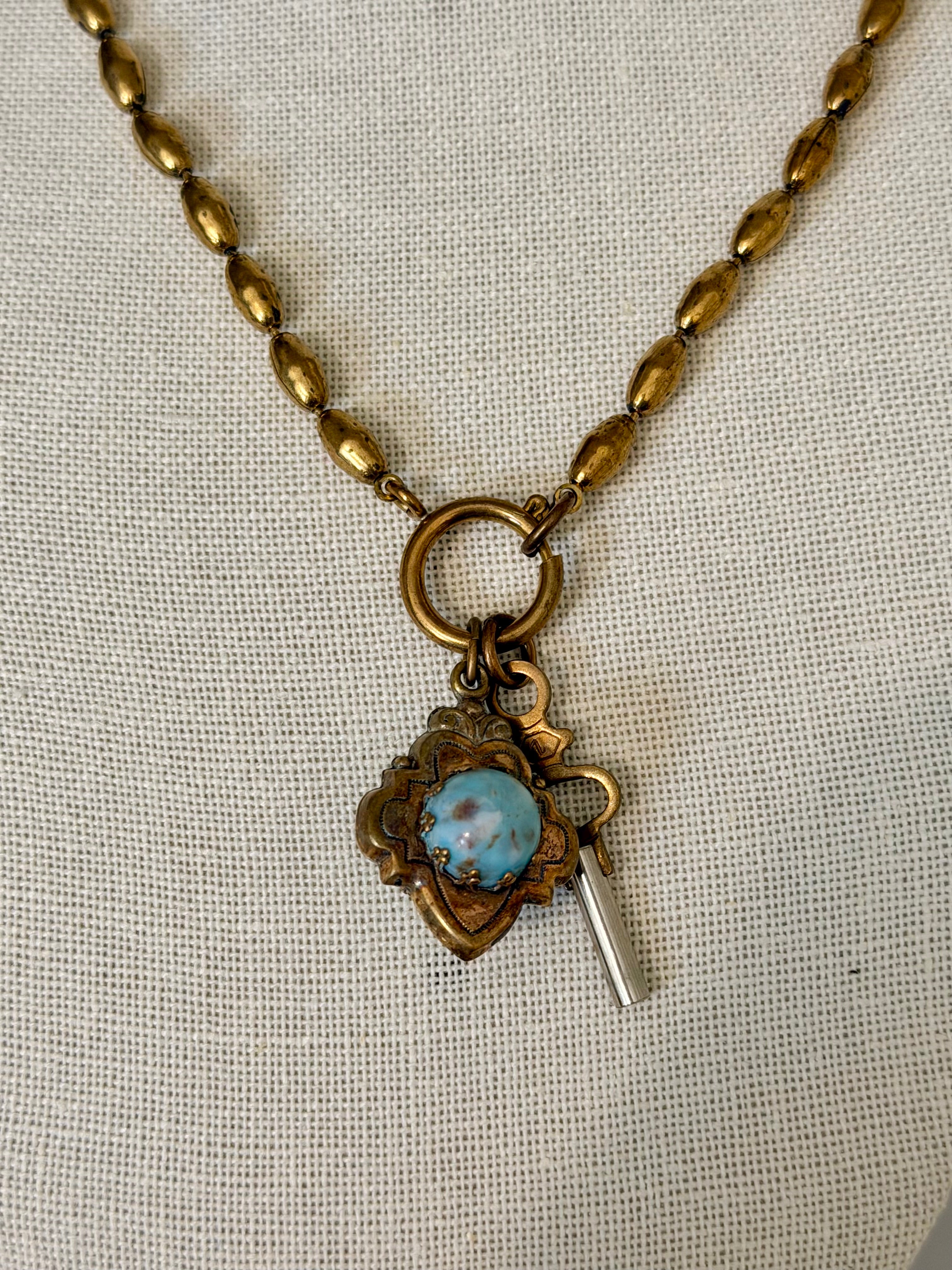 The Heirloom Key Vintage Necklace