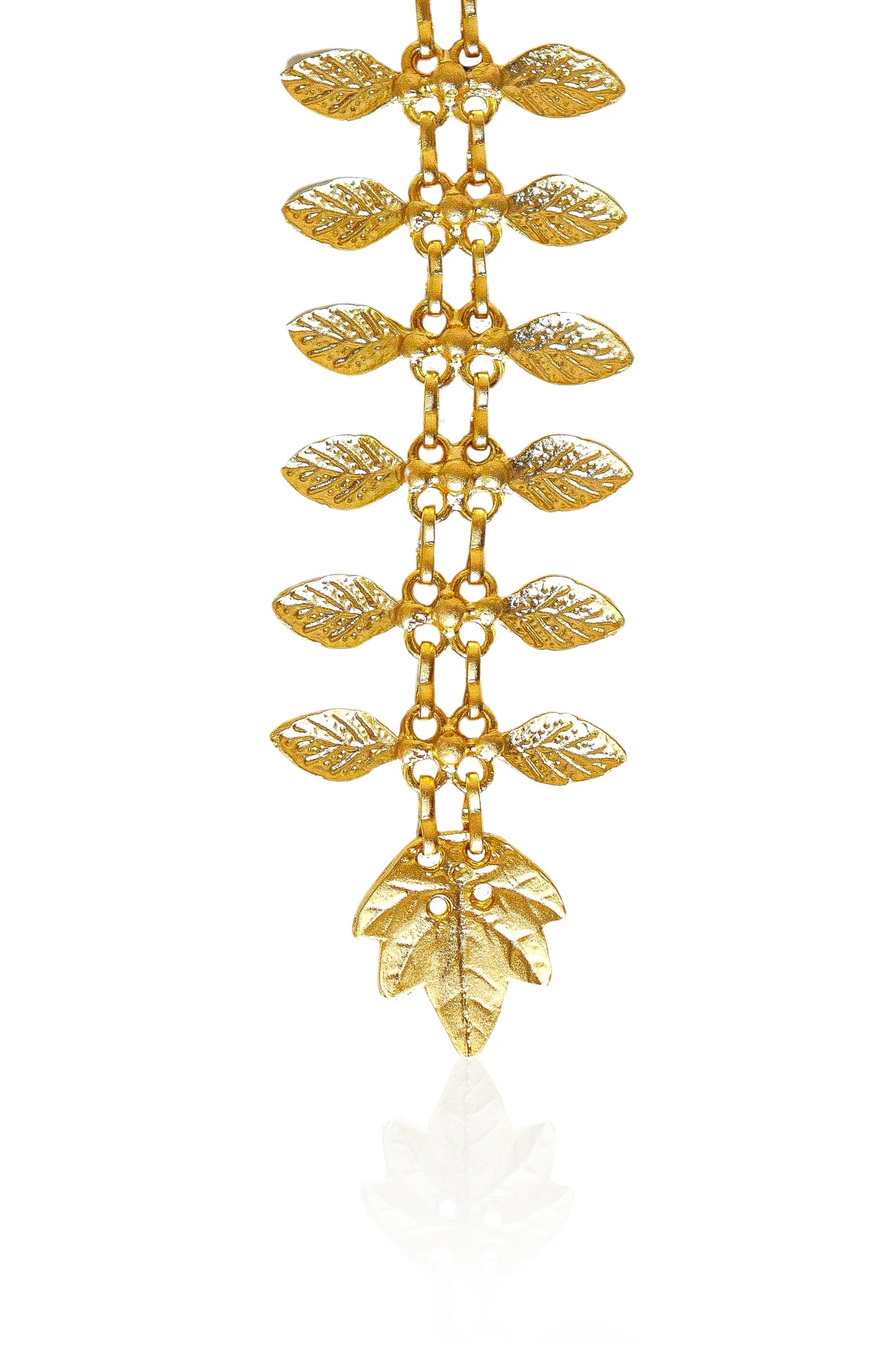 Gold Zipper Necklace