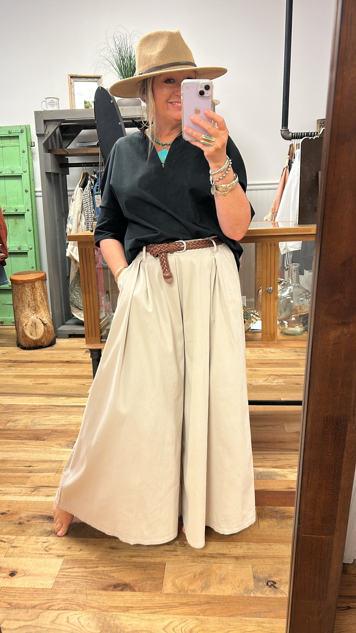 Wide Leg Plazzo Pant