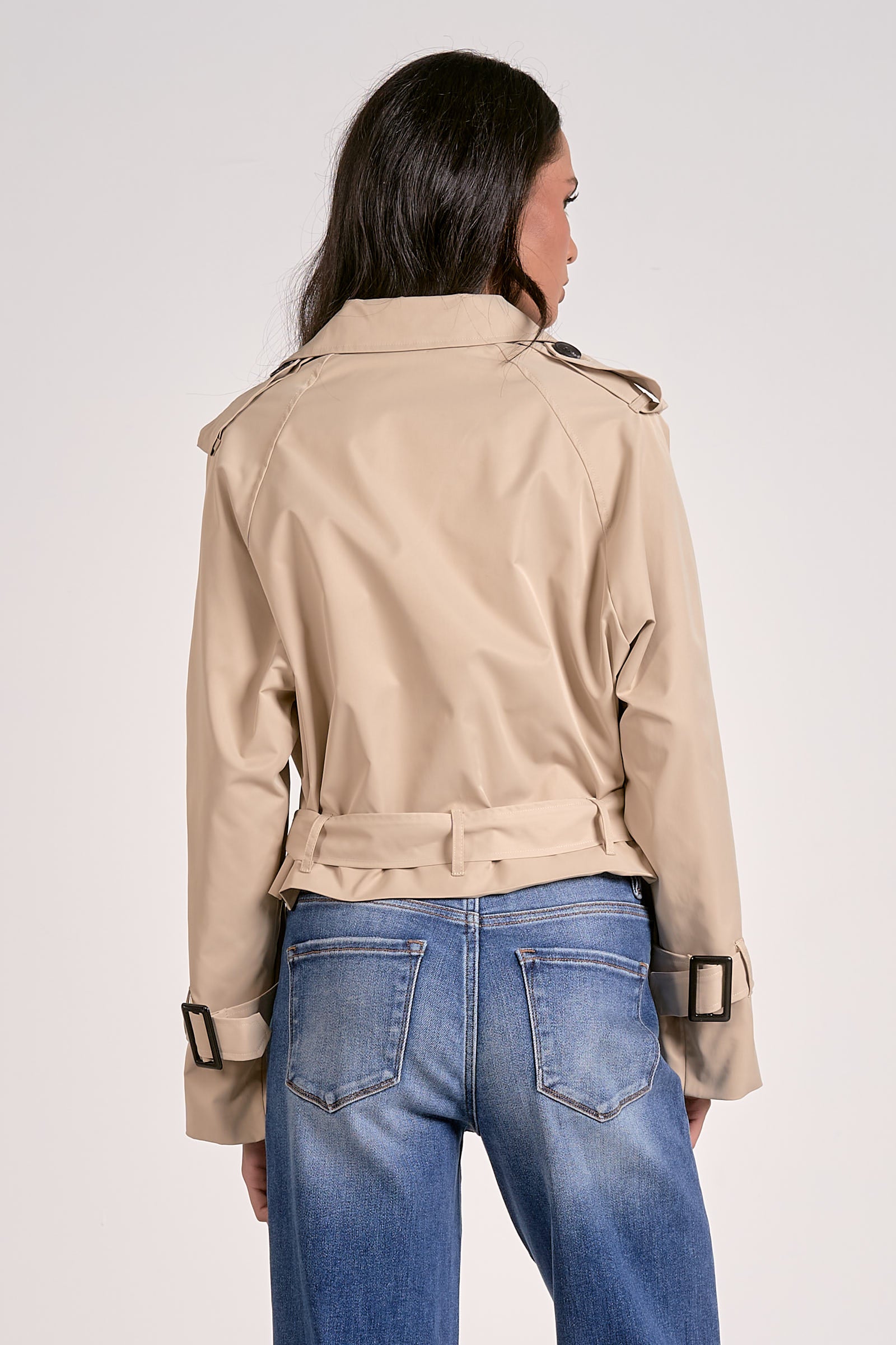 Jacket Trench Cropped