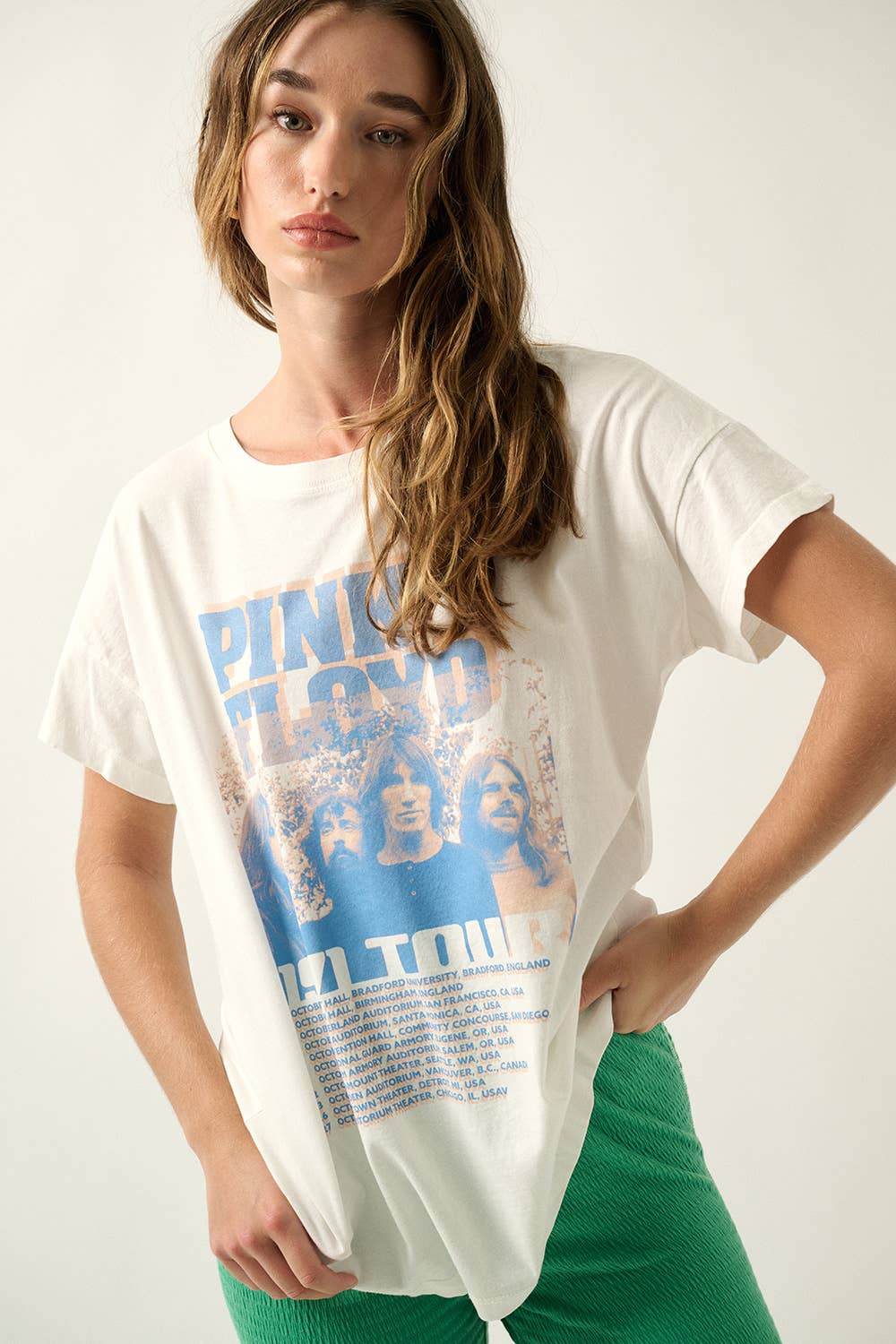 Pink Floyd 1971 World Tour Graphic Tee