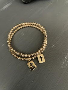 Open Cross Bracelet K4