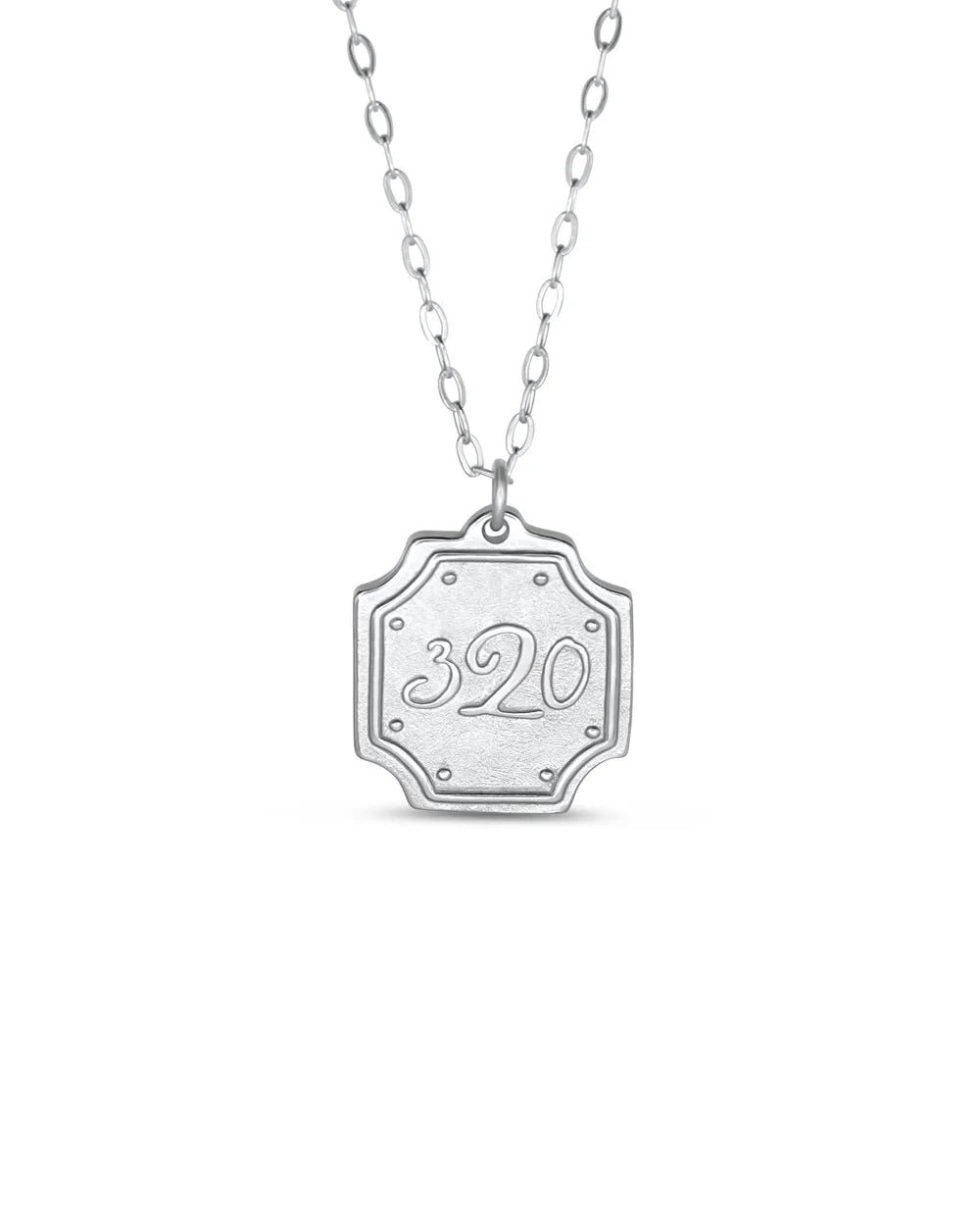 Original Silver Necklace Ephesians 3:20
