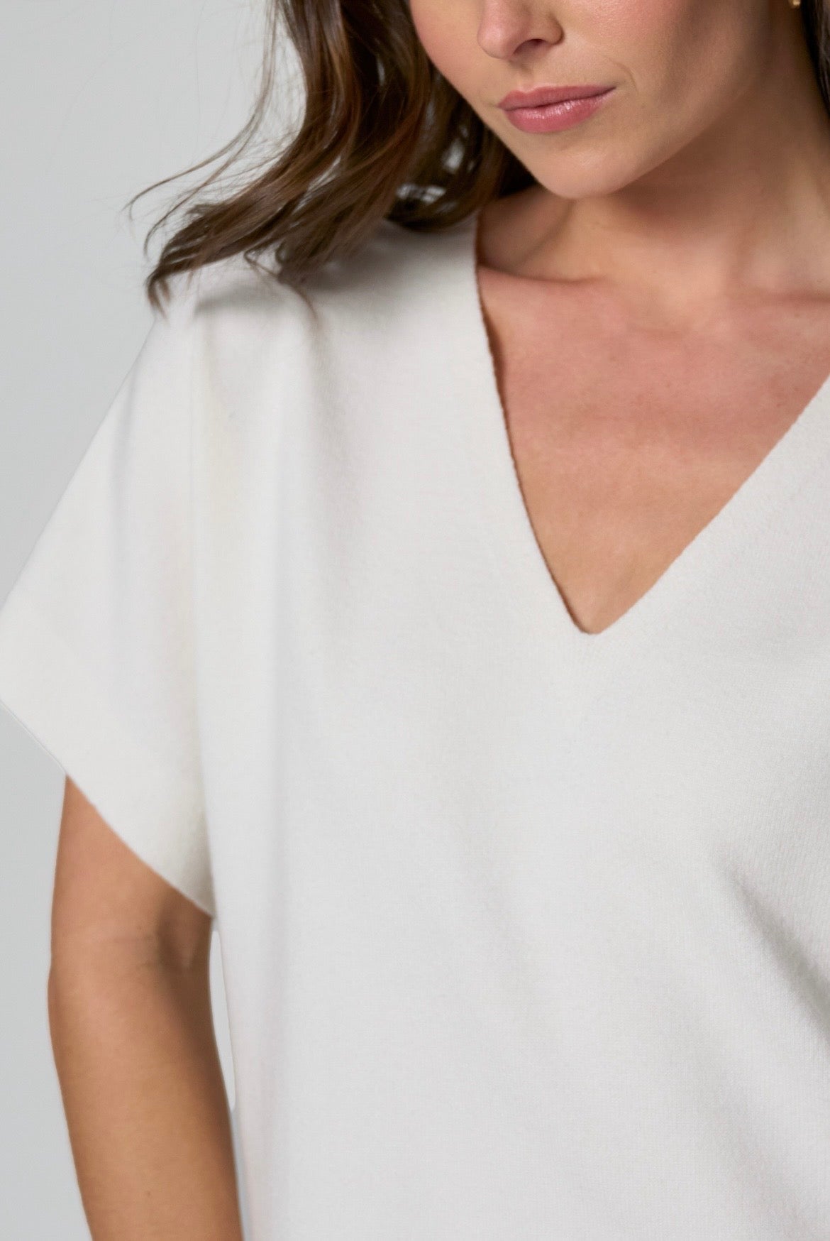 Short Sleeve Dolman Sweater