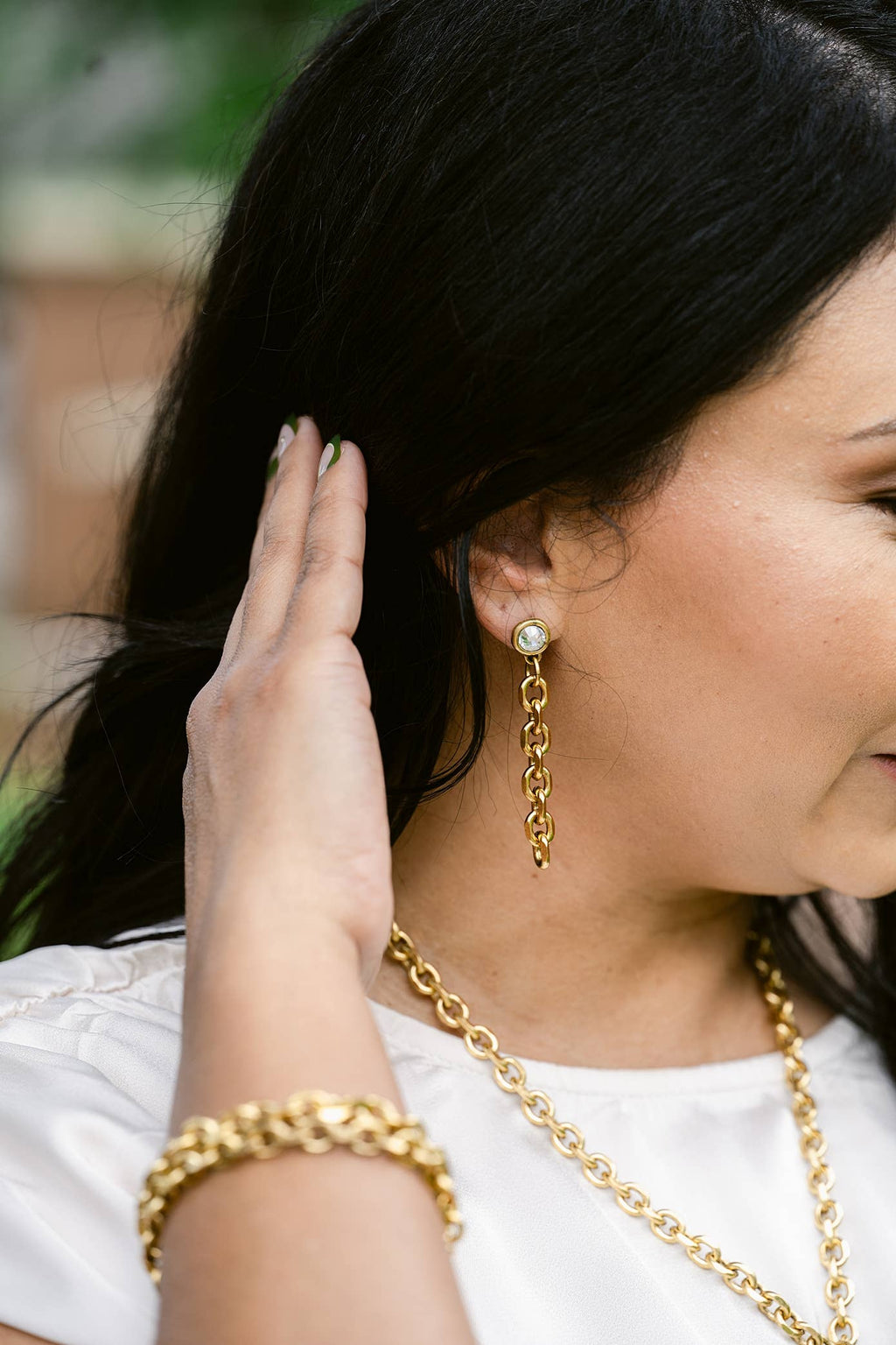 Linked Earrings