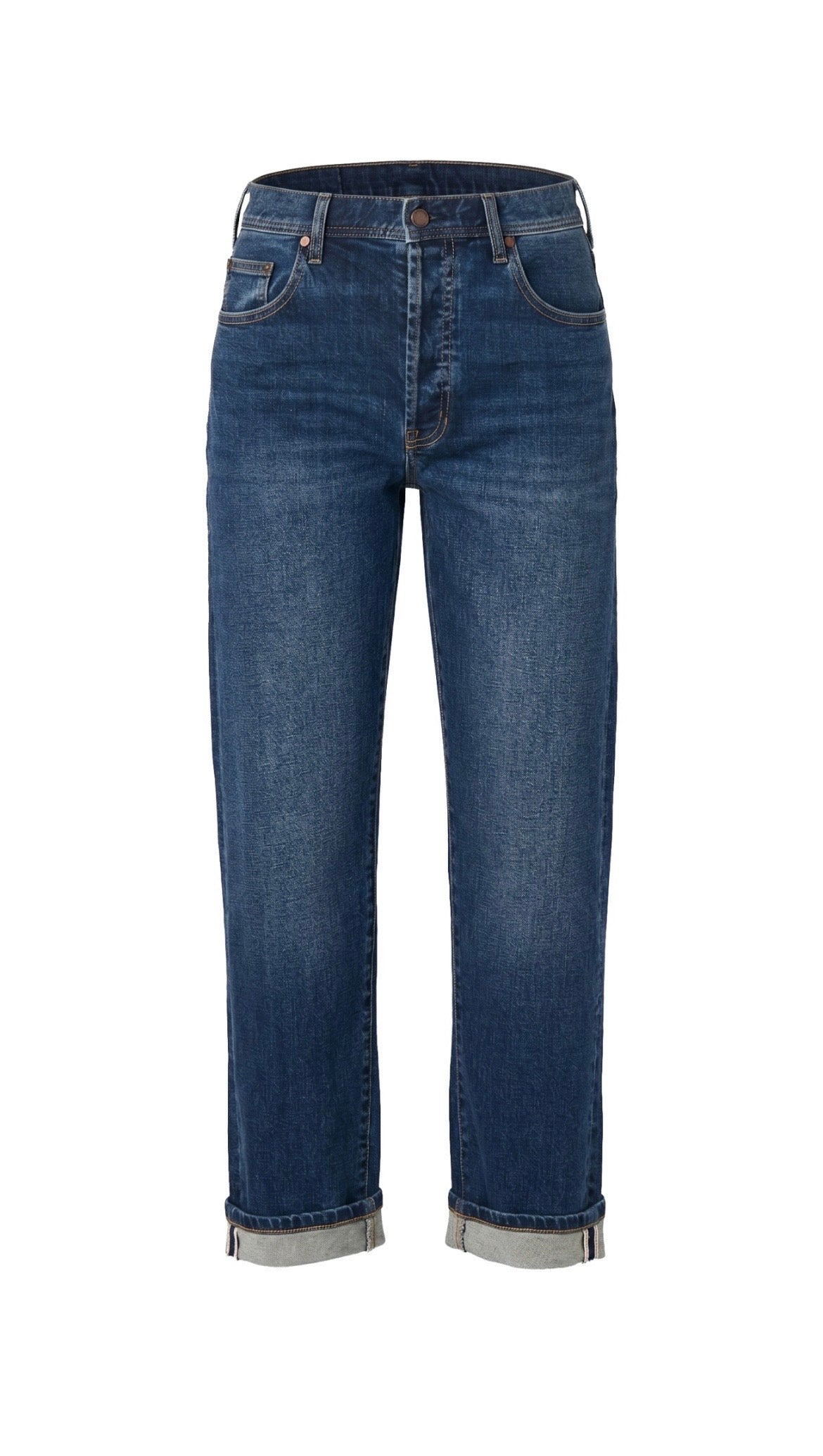 Sloane Slouchy Girlfriend Cuffed