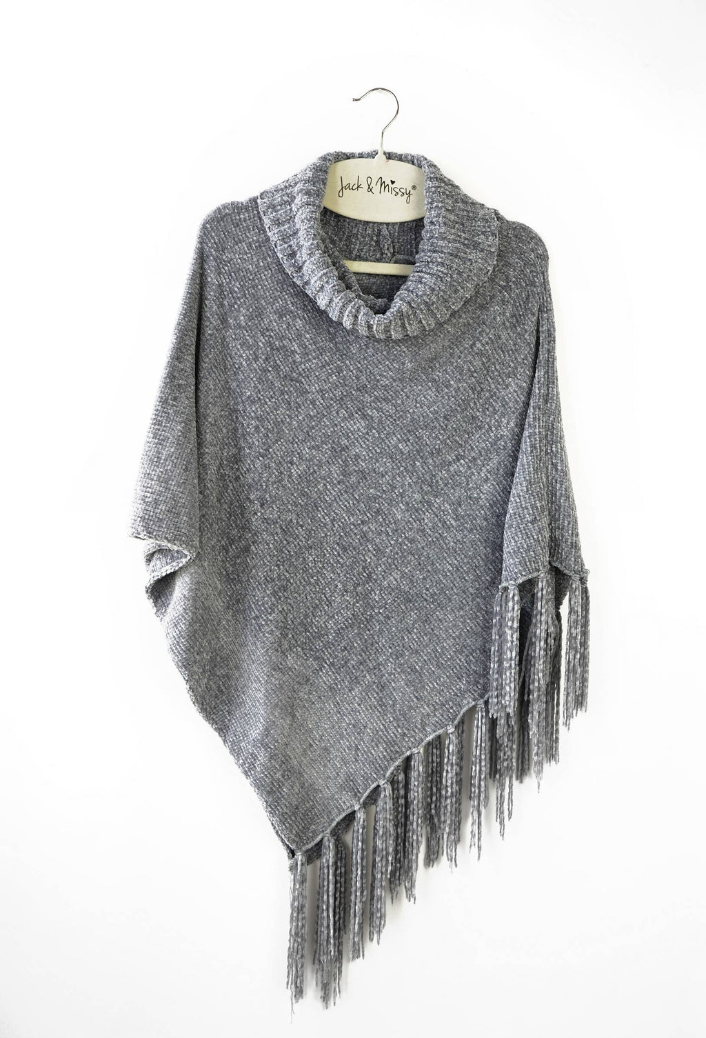 Soft Chenille Poncho