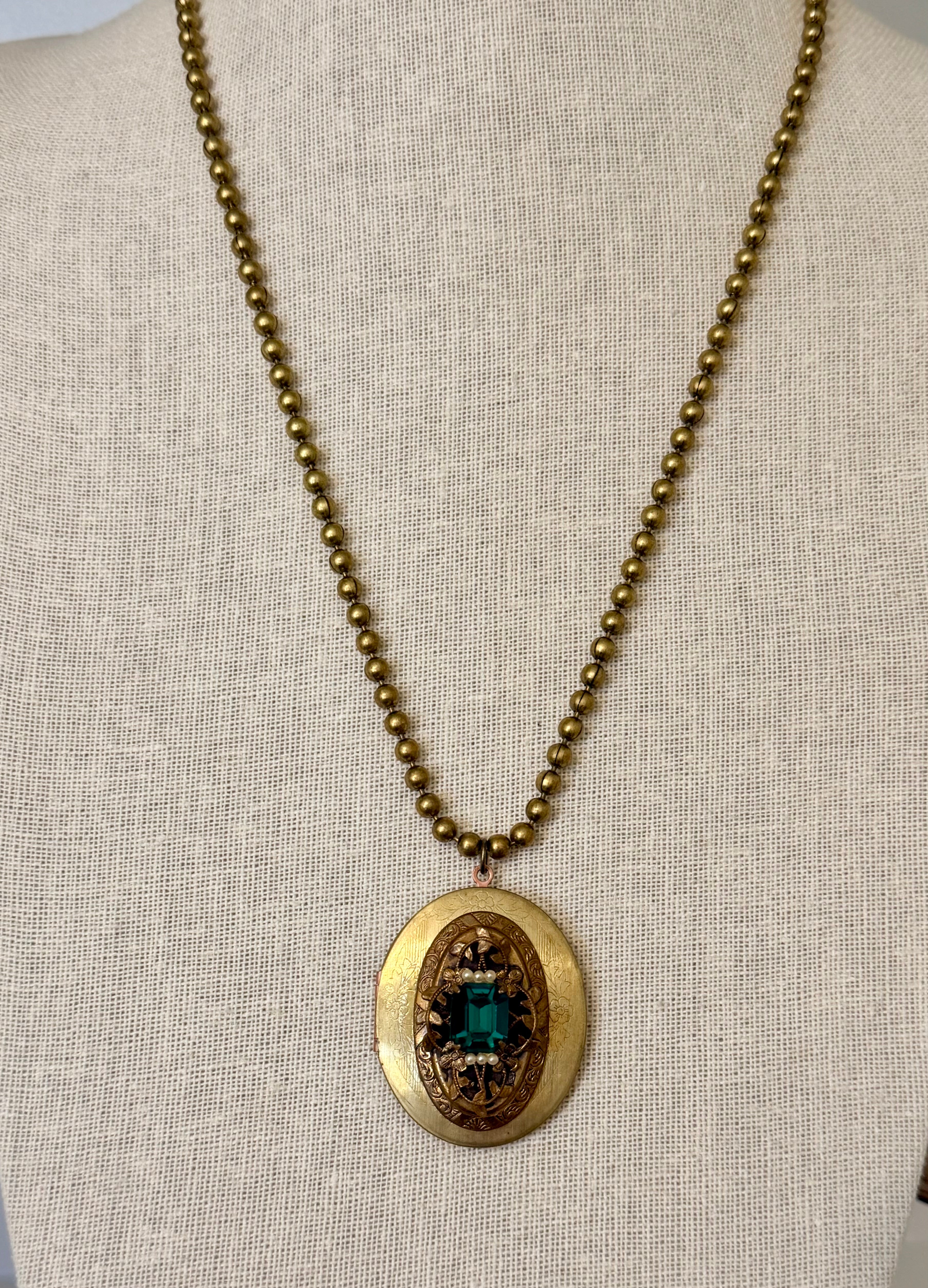 Vintage Locket Necklace