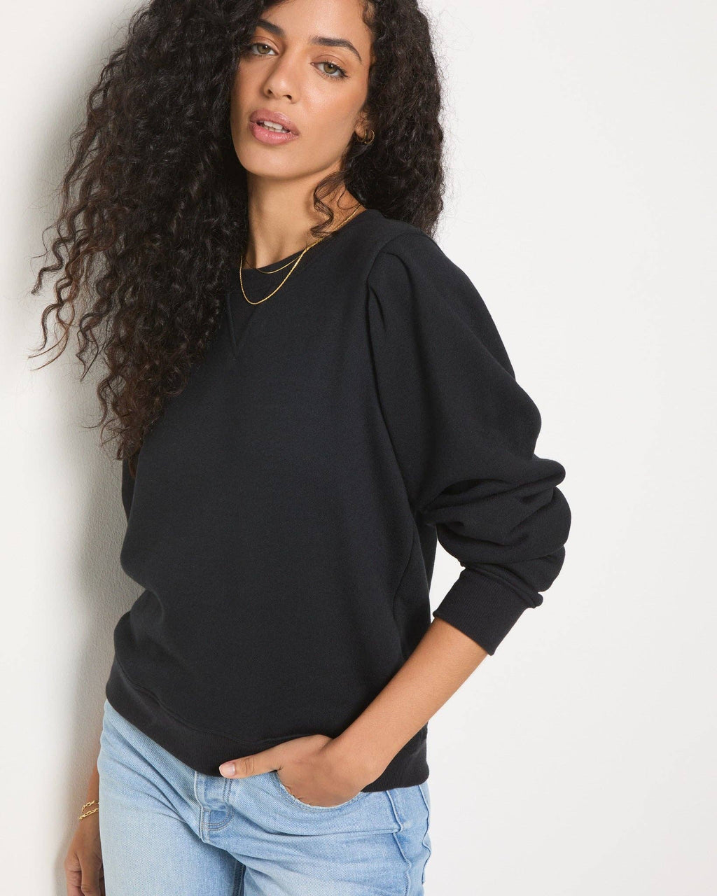 Harbor Puff Sleeve Sweatshirt