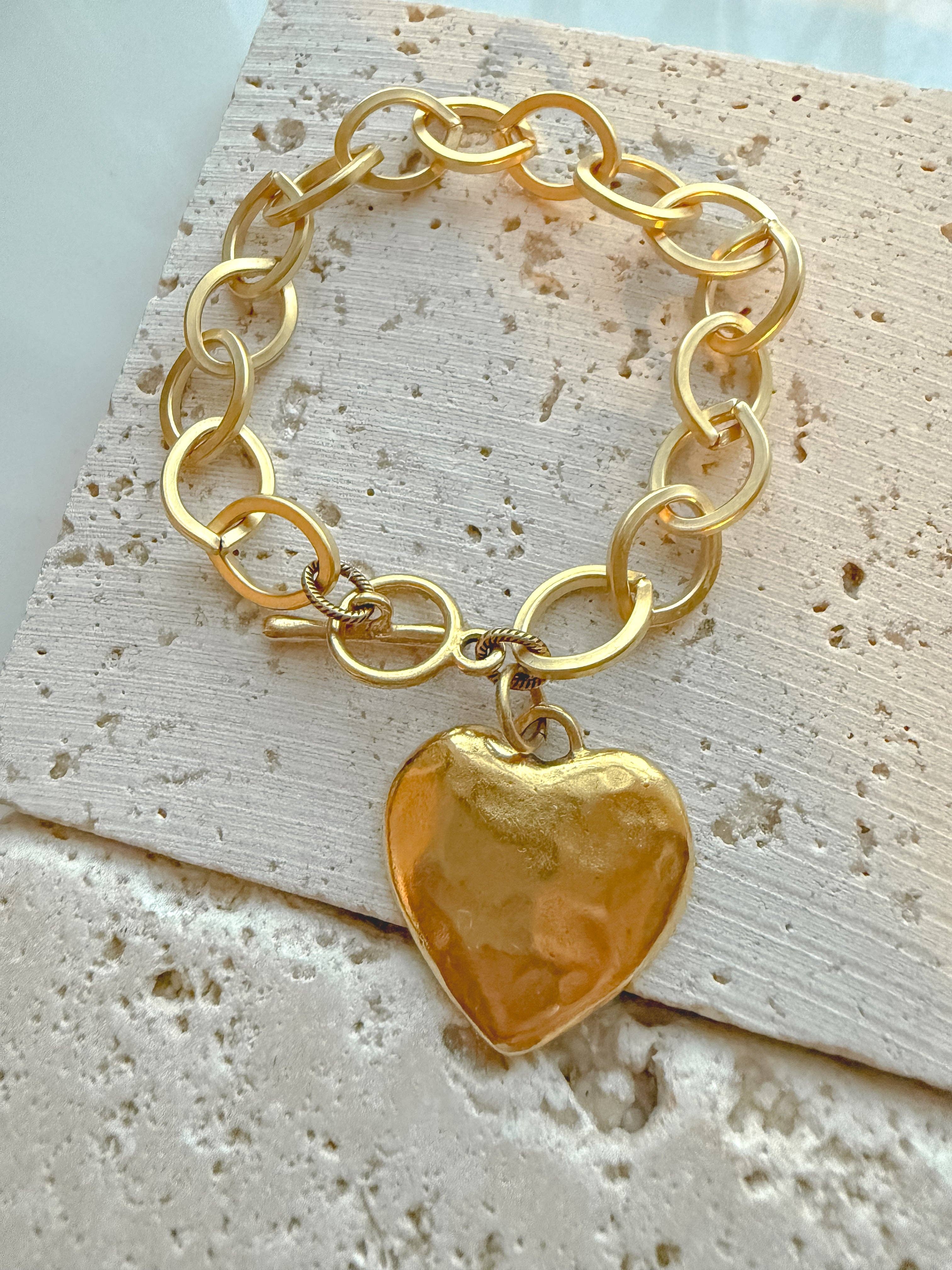 Heart of Gold Bracelet
